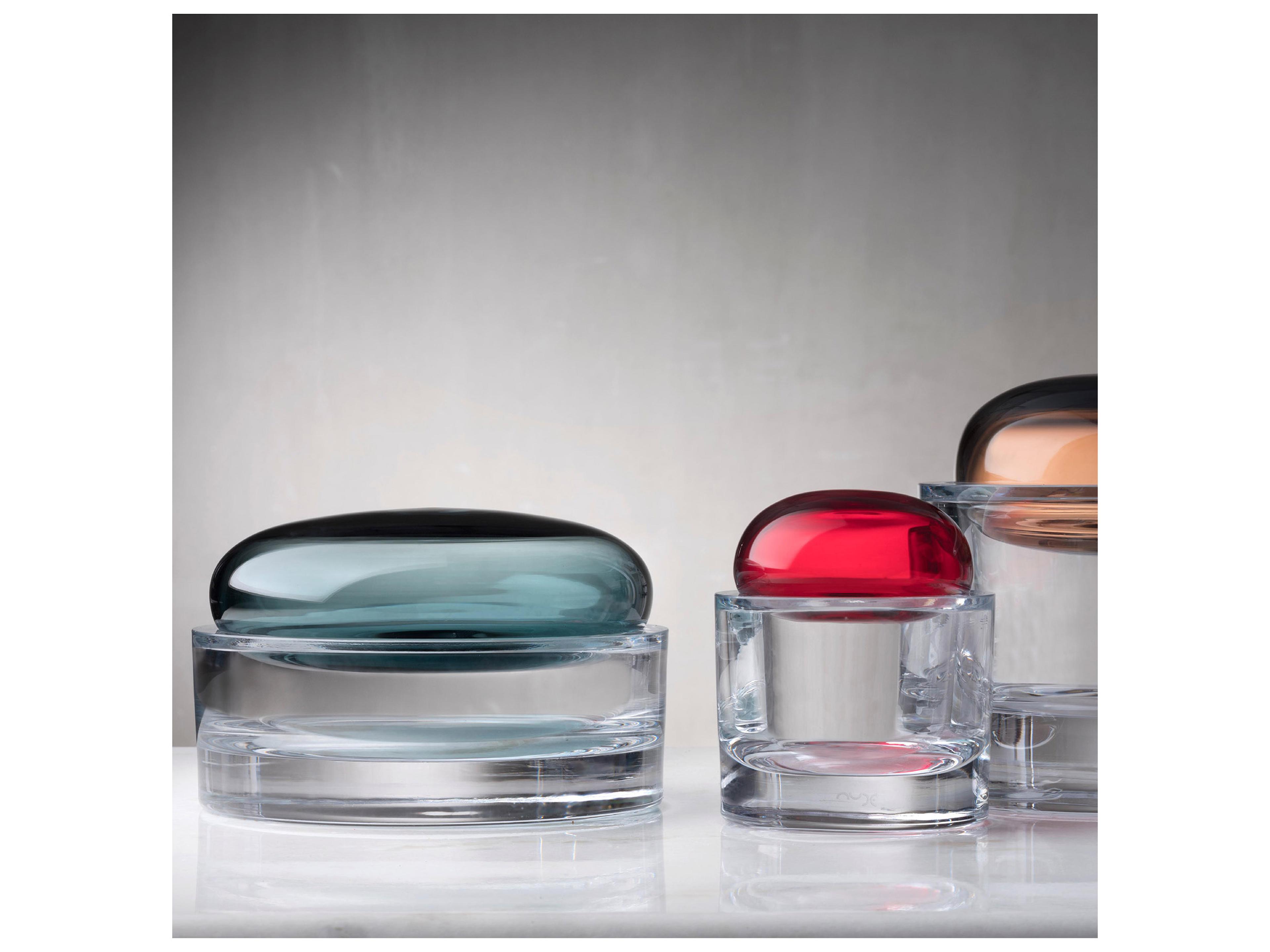 NUDE Ecrin Red Lid Storage Box