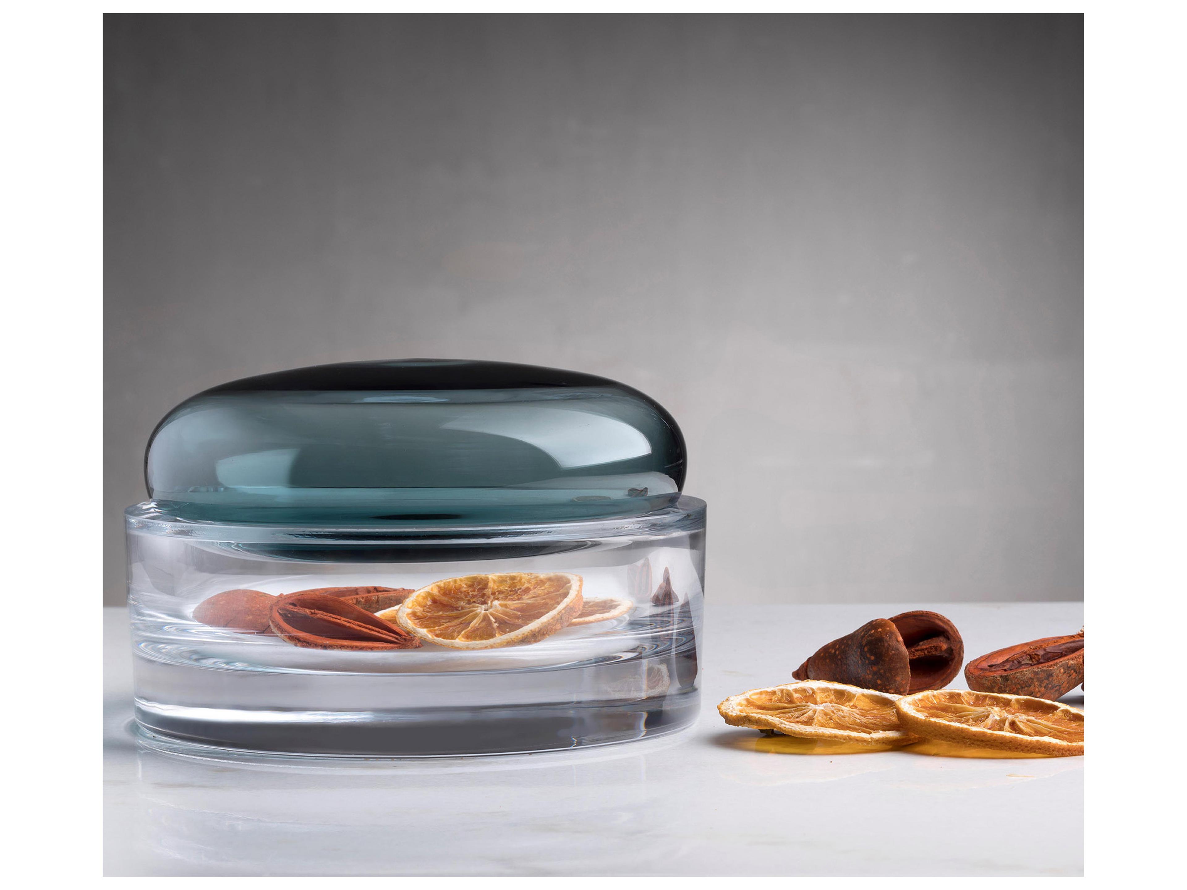 NUDE Ecrin Petroleum Green Lid Storage Box