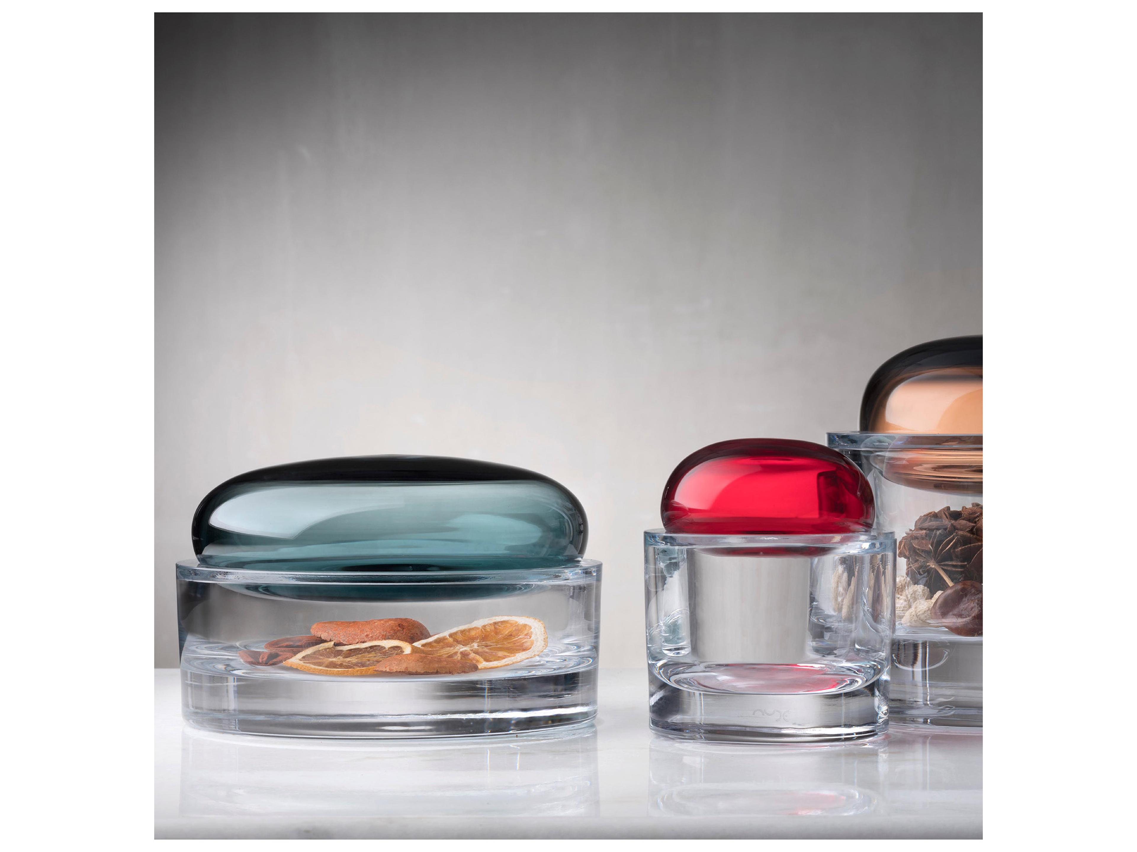 NUDE Ecrin Petroleum Green Lid Storage Box