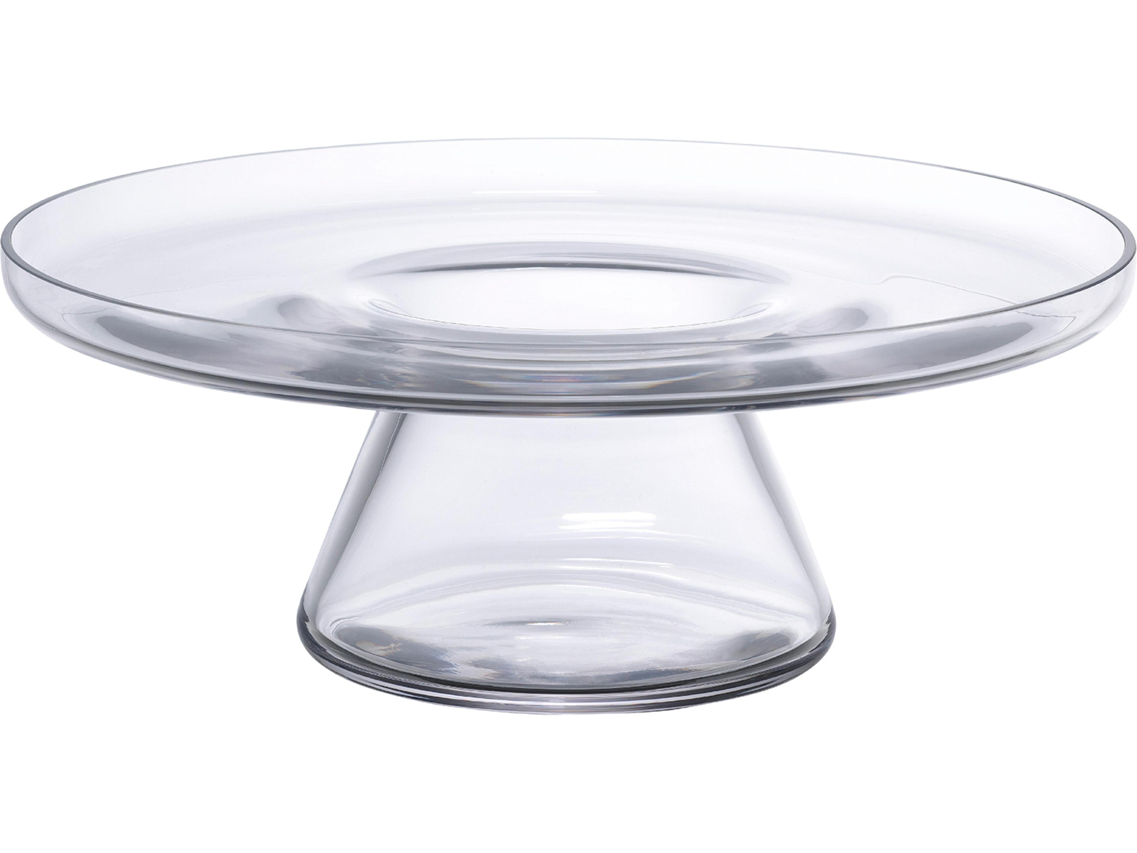 NUDE Bloom Clear Opal Pink Cake Stand with Dome