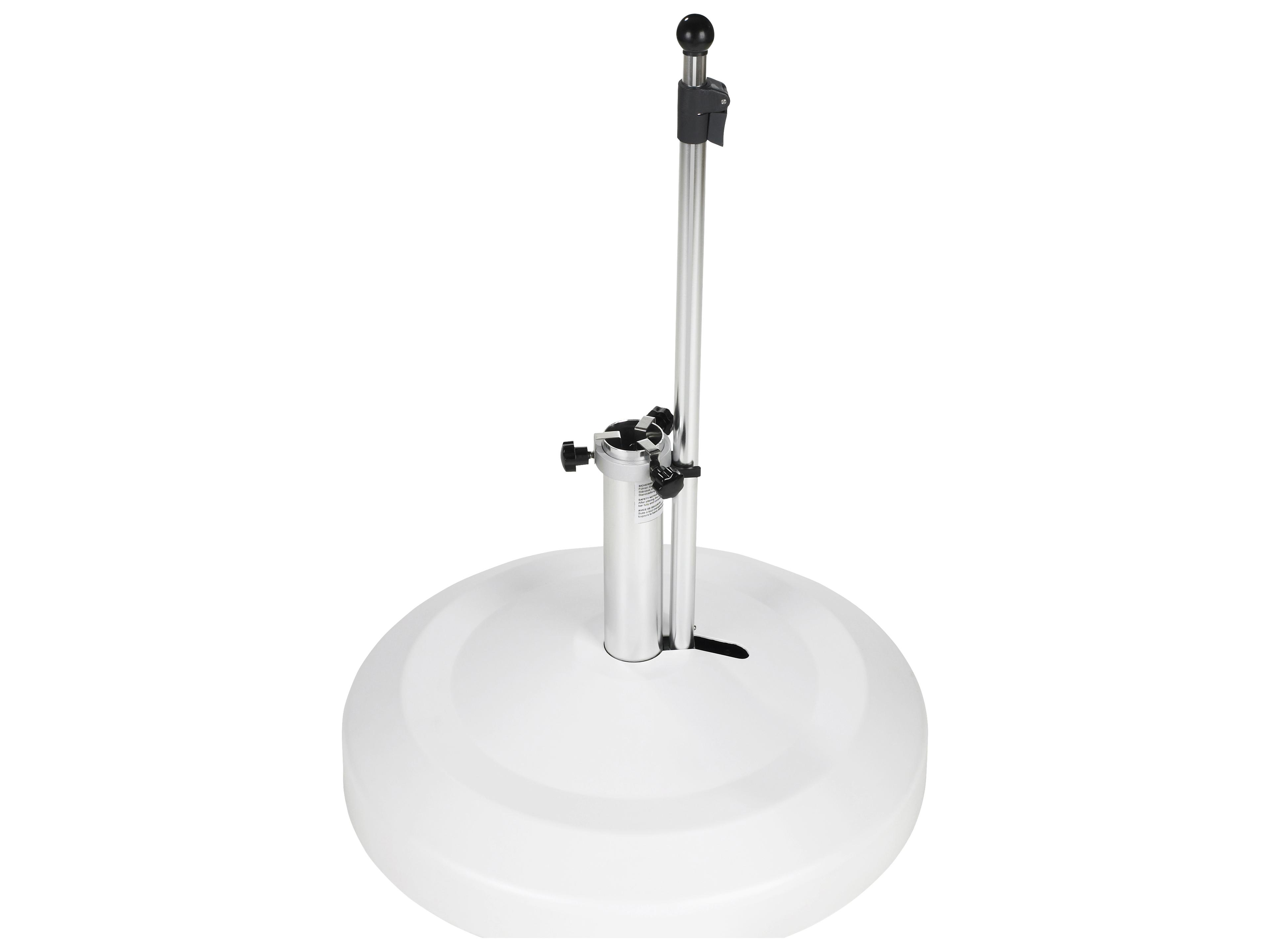 130lb Zinc Plated Round Umbrella Base