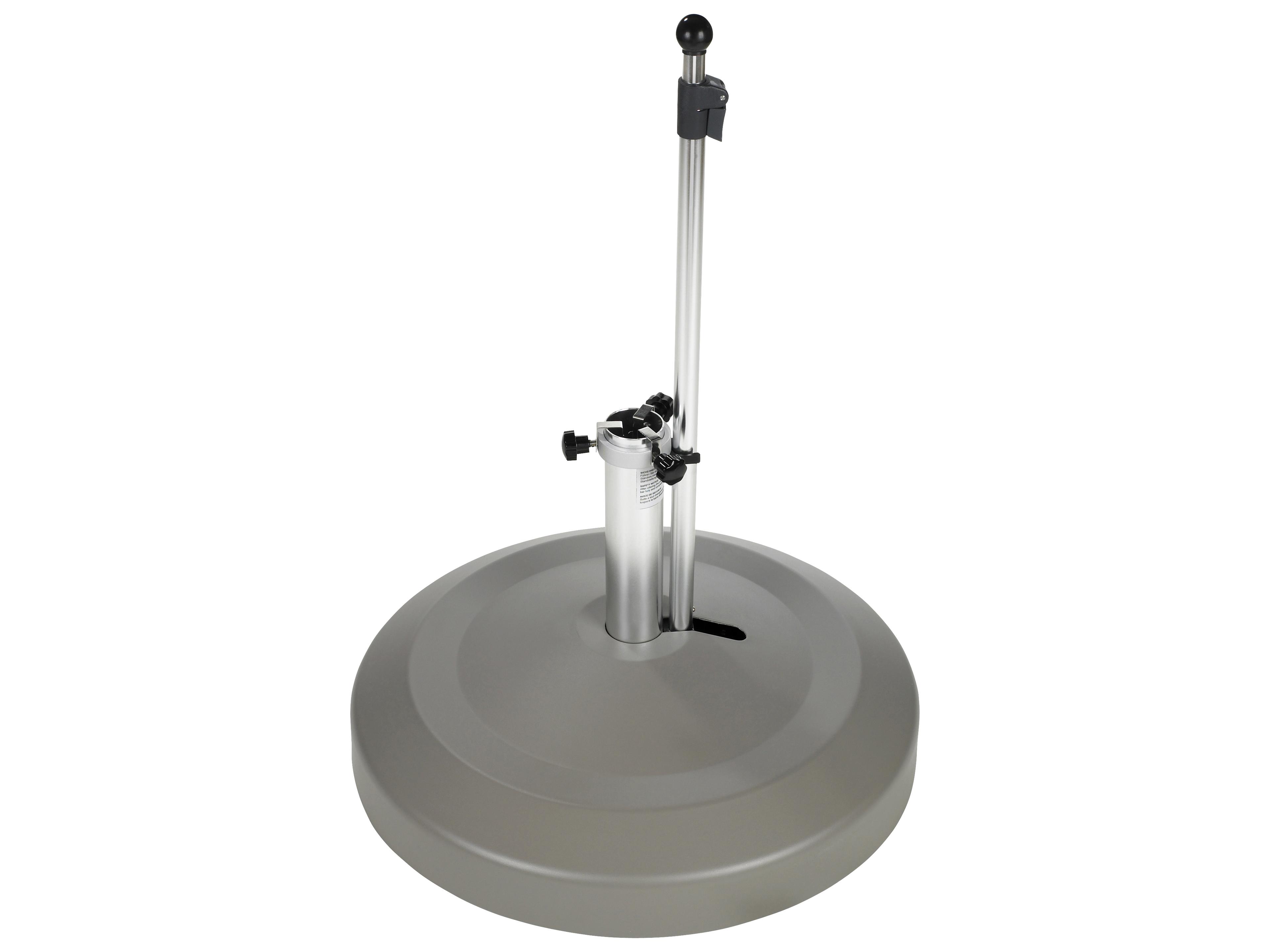 130lb Zinc Plated Round Umbrella Base