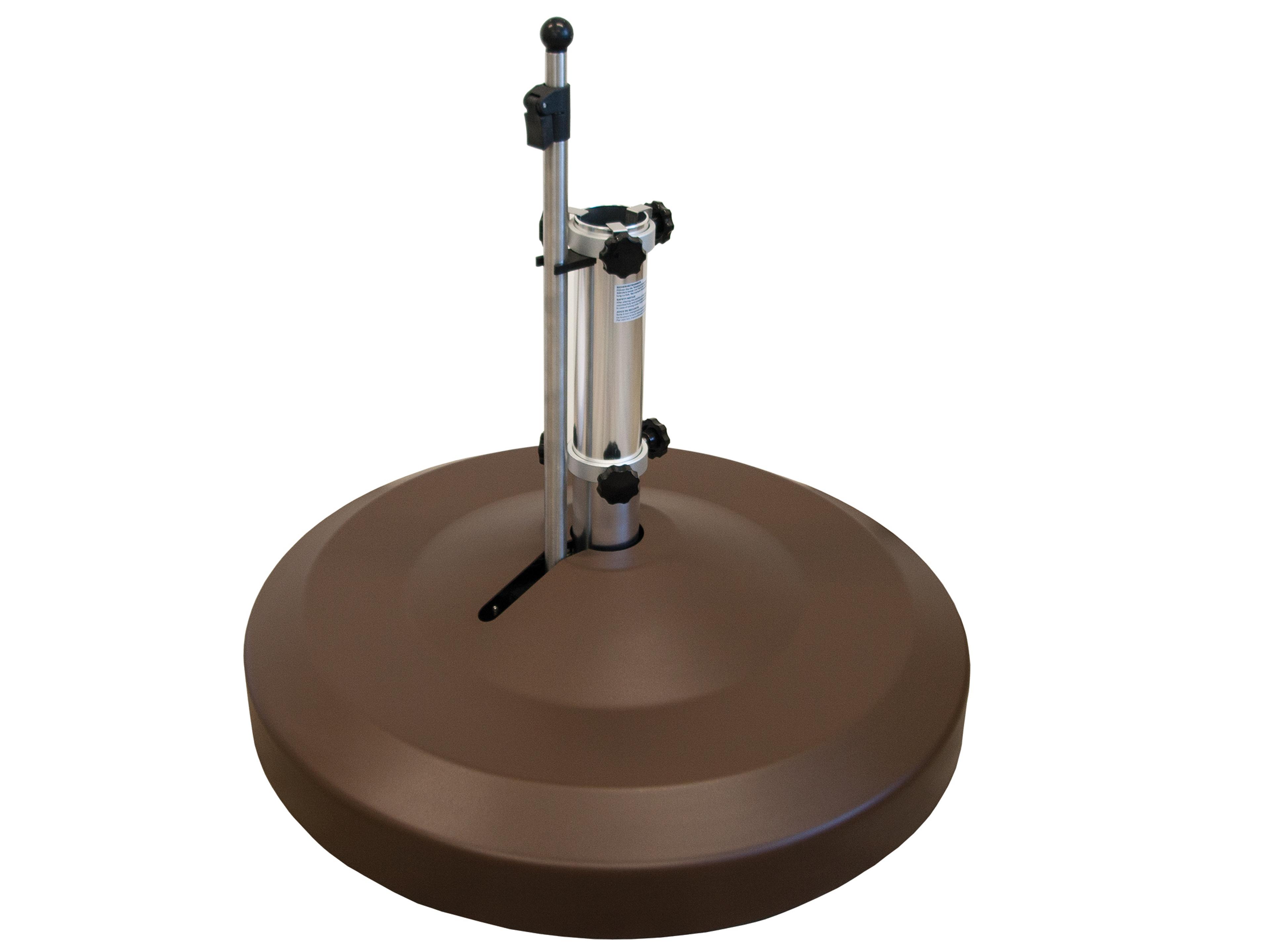 330lb Zinc Plated Round Umbrella Base