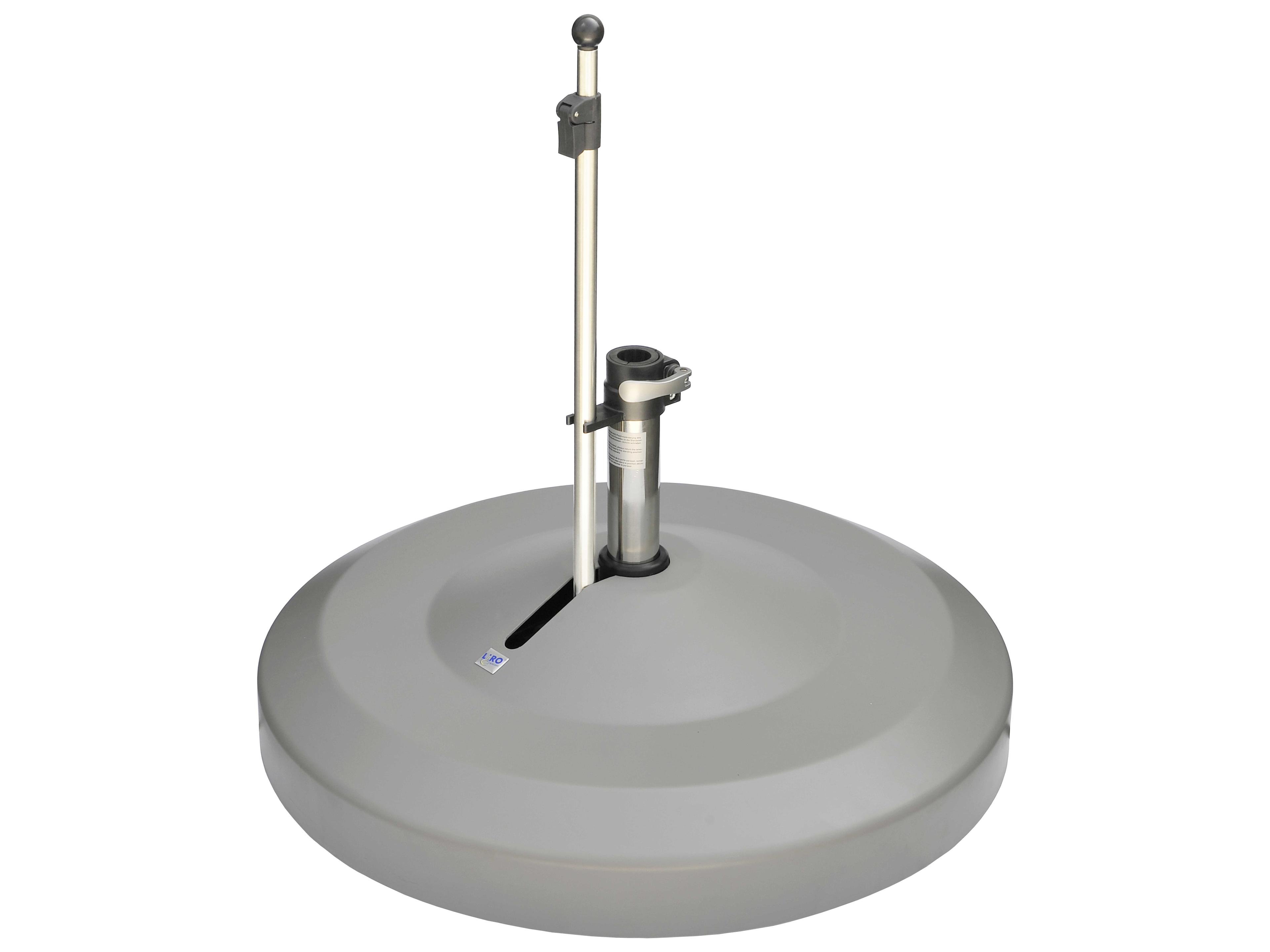 330lb Zinc Plated Round Umbrella Base