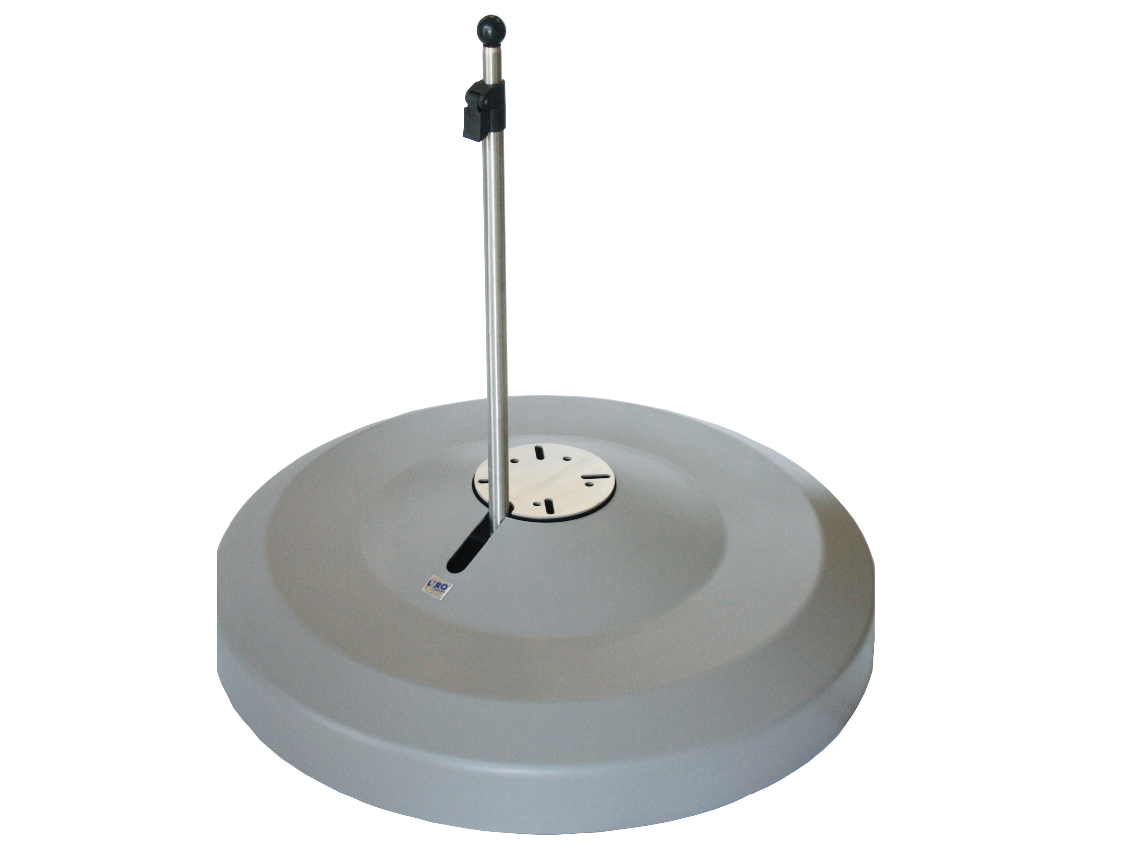 330lb Zinc Plated Round Umbrella Base