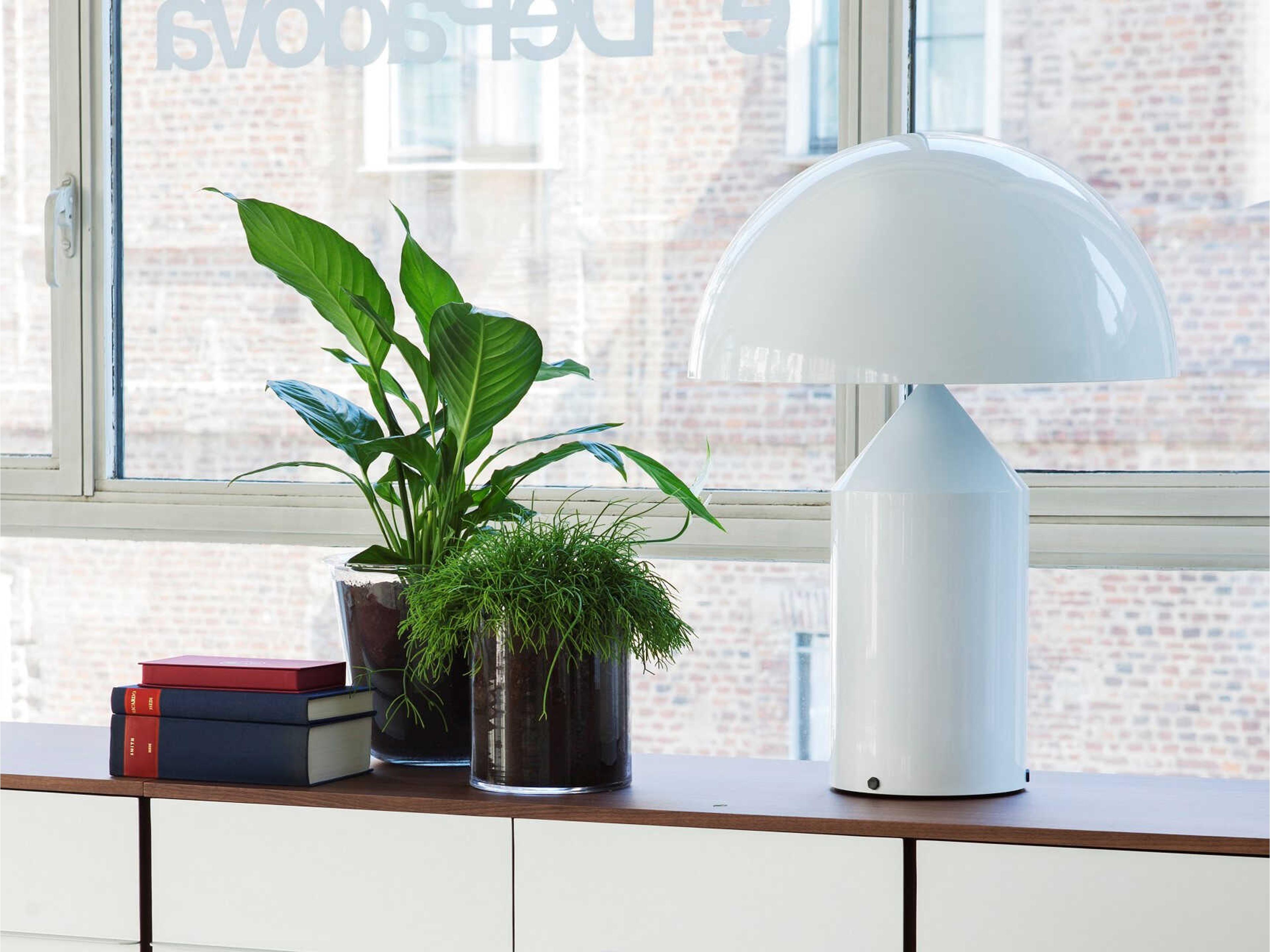 Oluce Atollo White Buffet Lamp