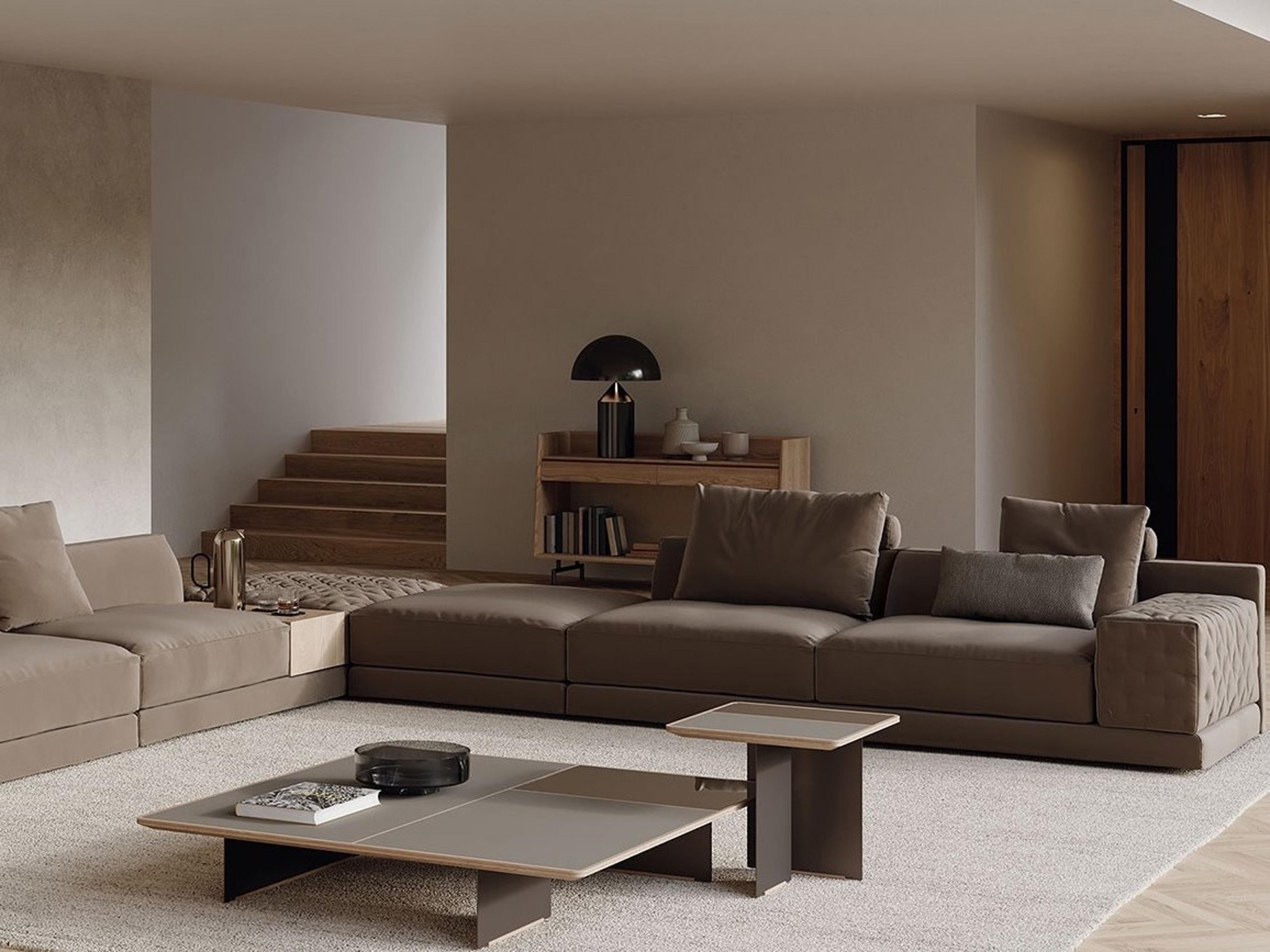 Oluce Atollo Black Table Lamp