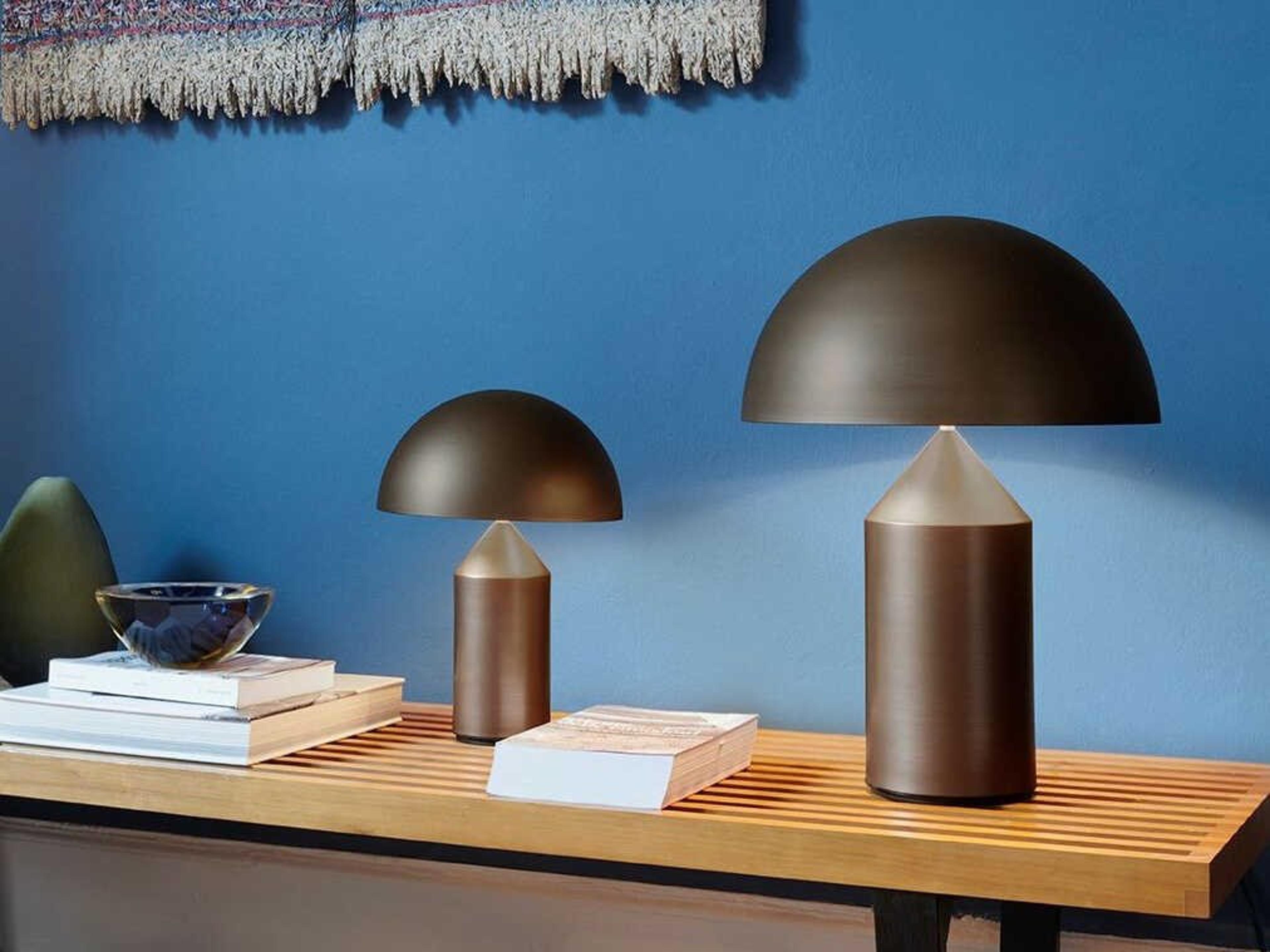Oluce Atollo Satin Bronze Table Lamp