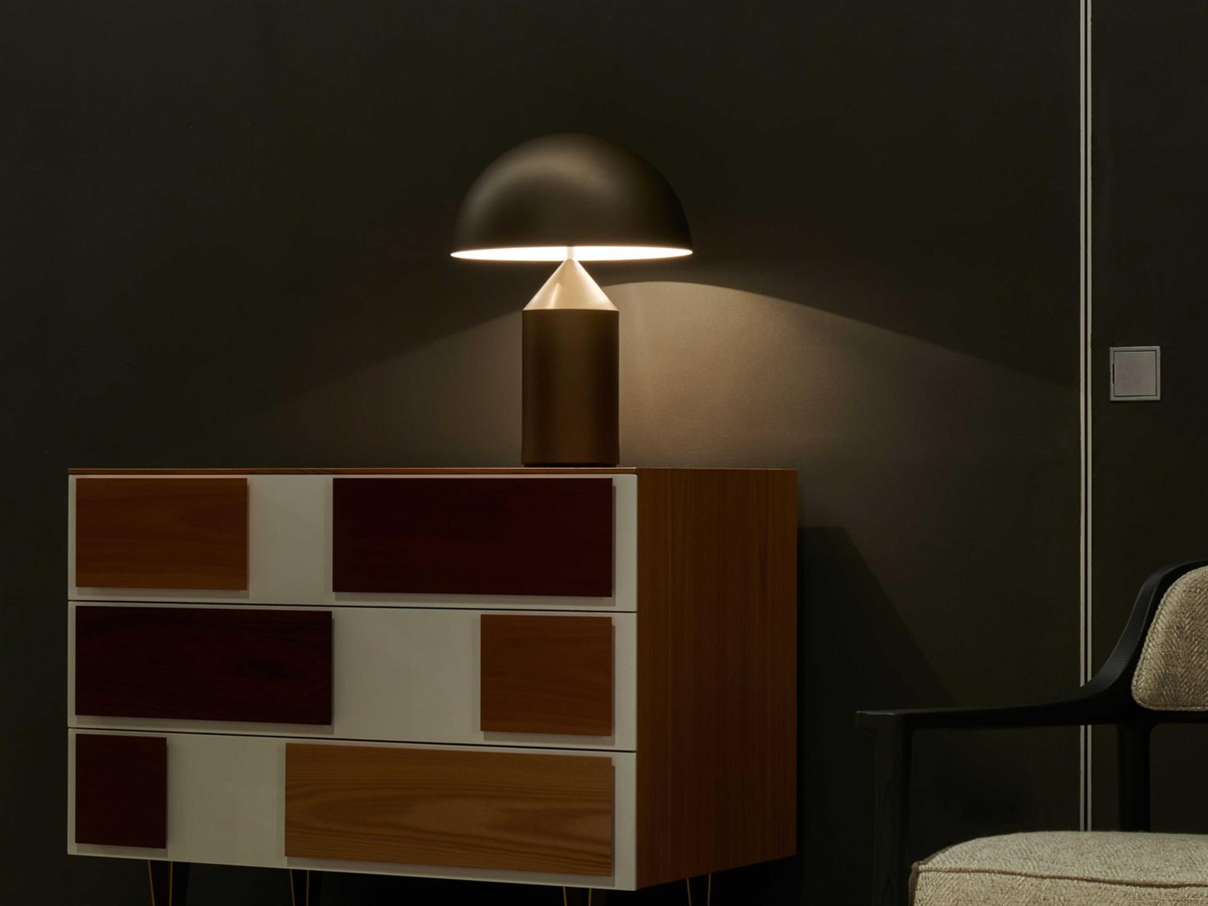 Oluce Atollo Satin Bronze Table Lamp