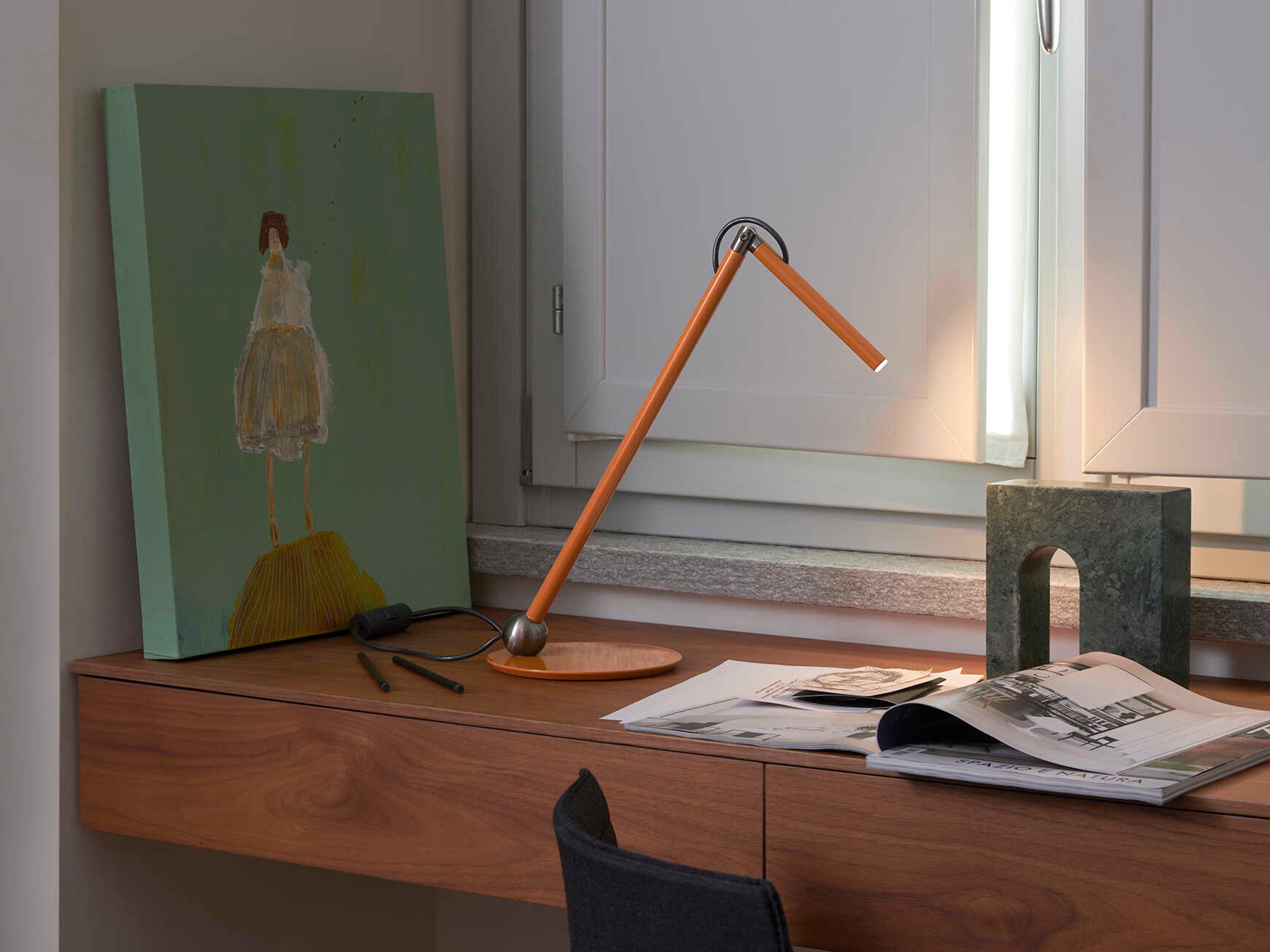 Oluce Calamaio 1 - Light Desk Lamp