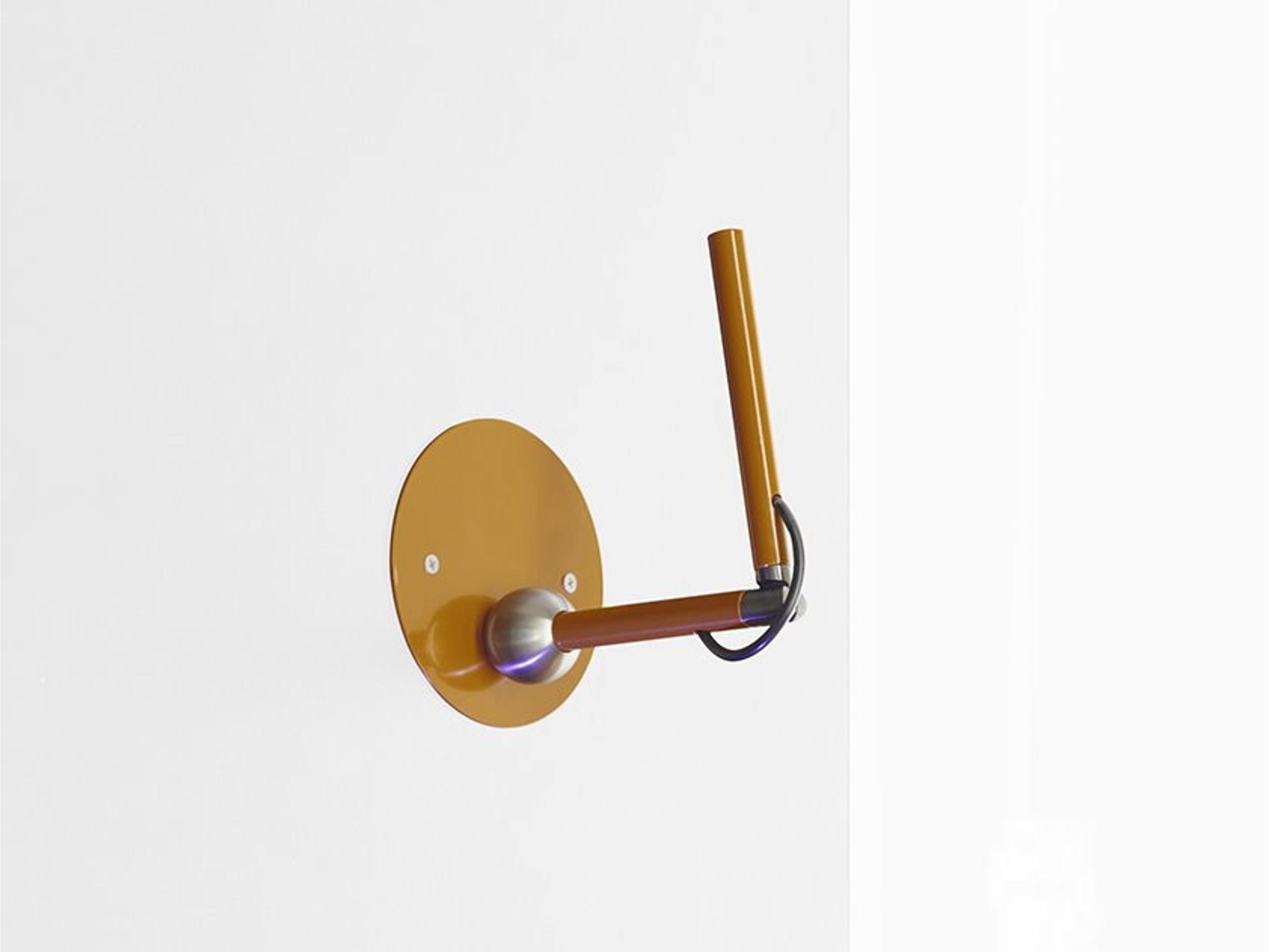 Calamaio 1-Light Mustard Yellow Wall Sconce