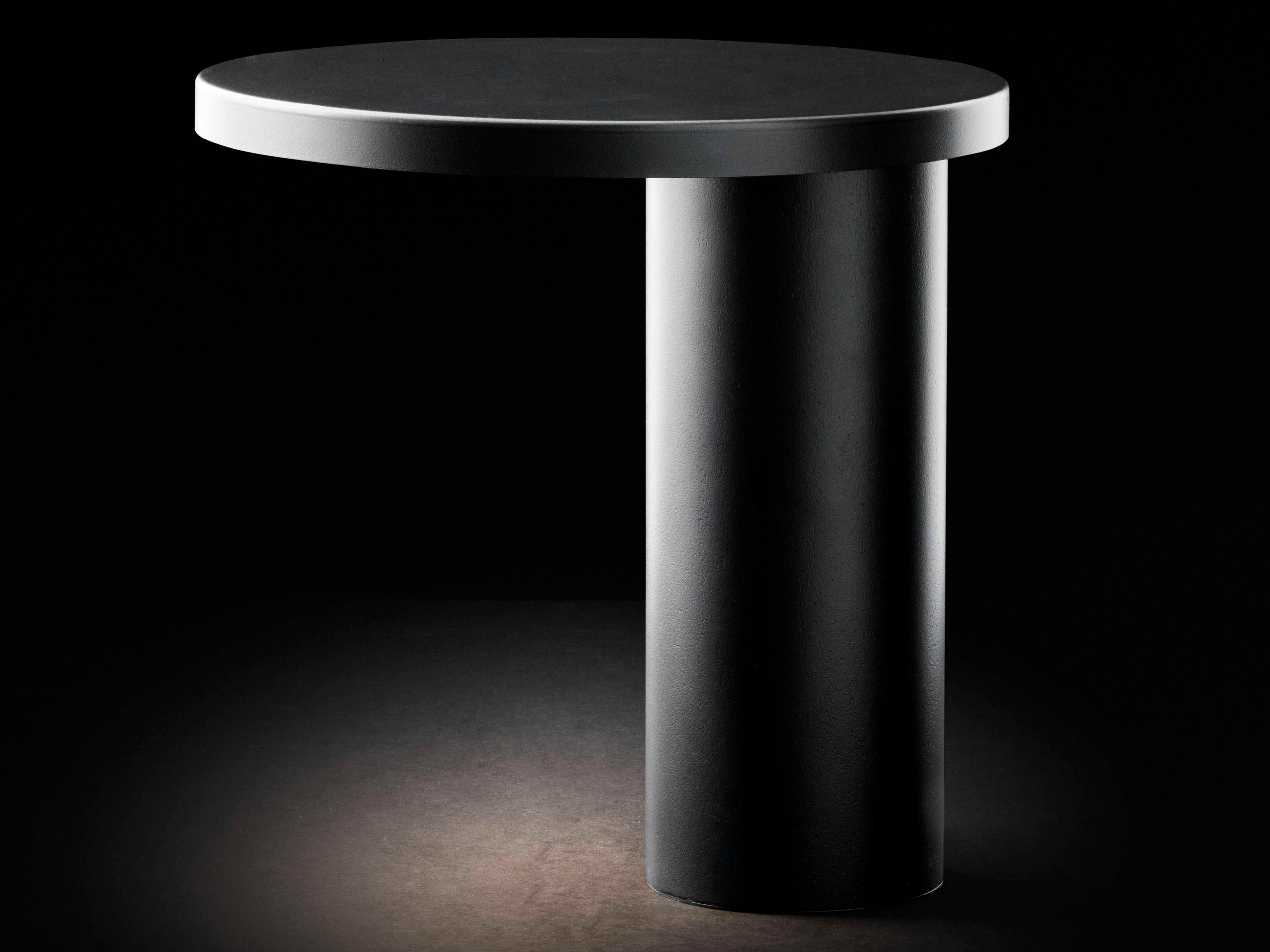 Cylinda Black LED Desk Lamp