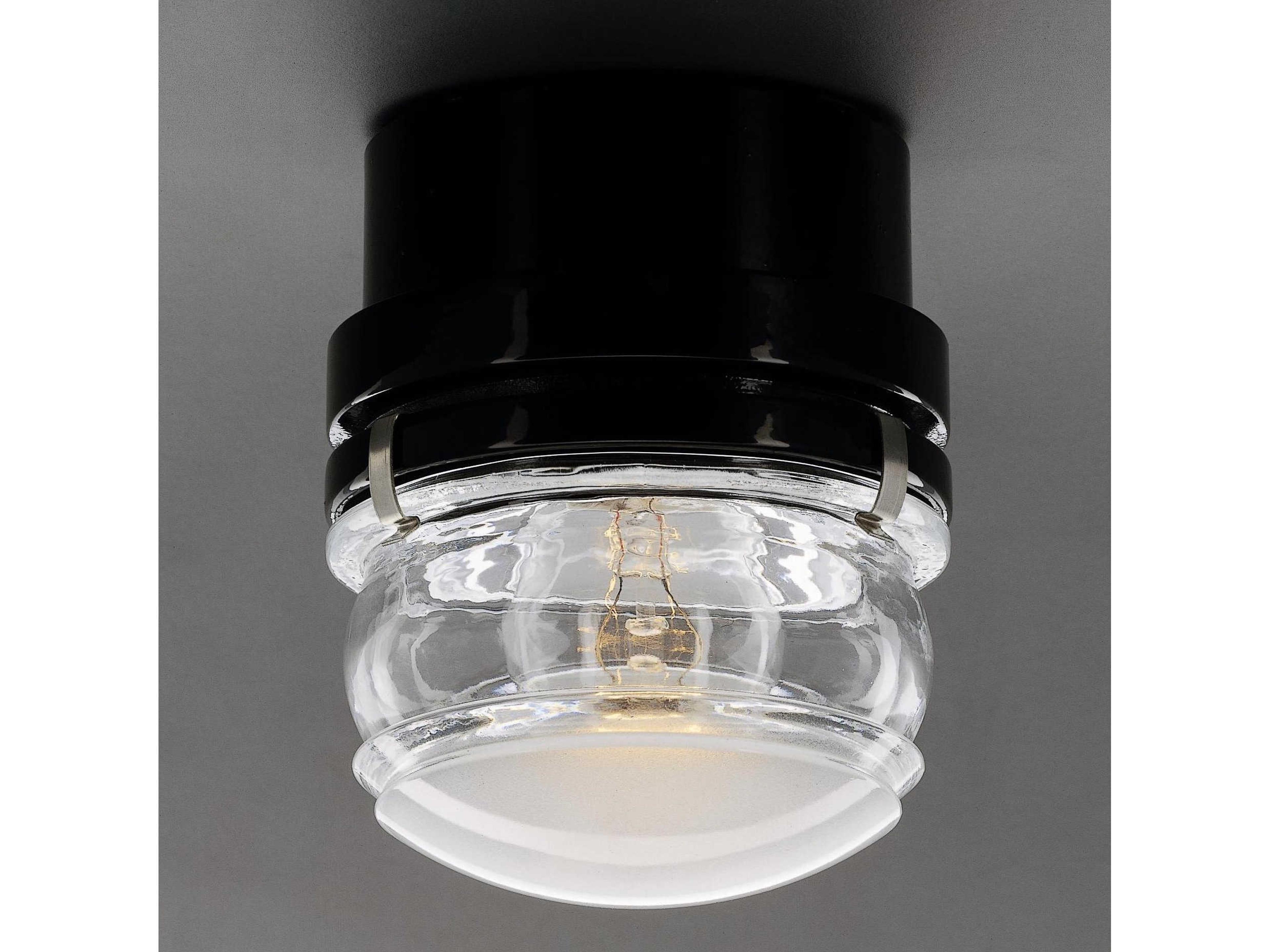 Oluce Fresnel 1 - Light LED Outdoor Wall Light