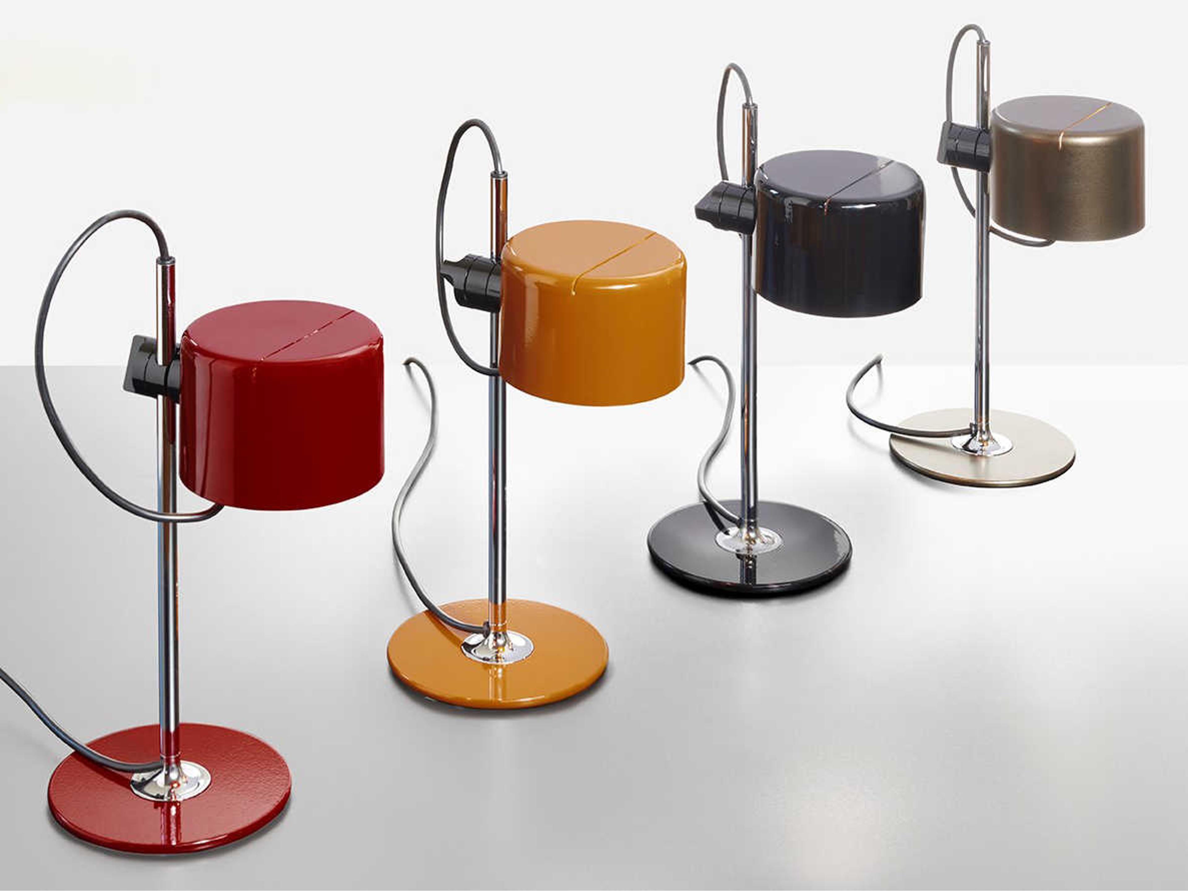 Oluce Coupe Scarlet Red LED Desk Lamp