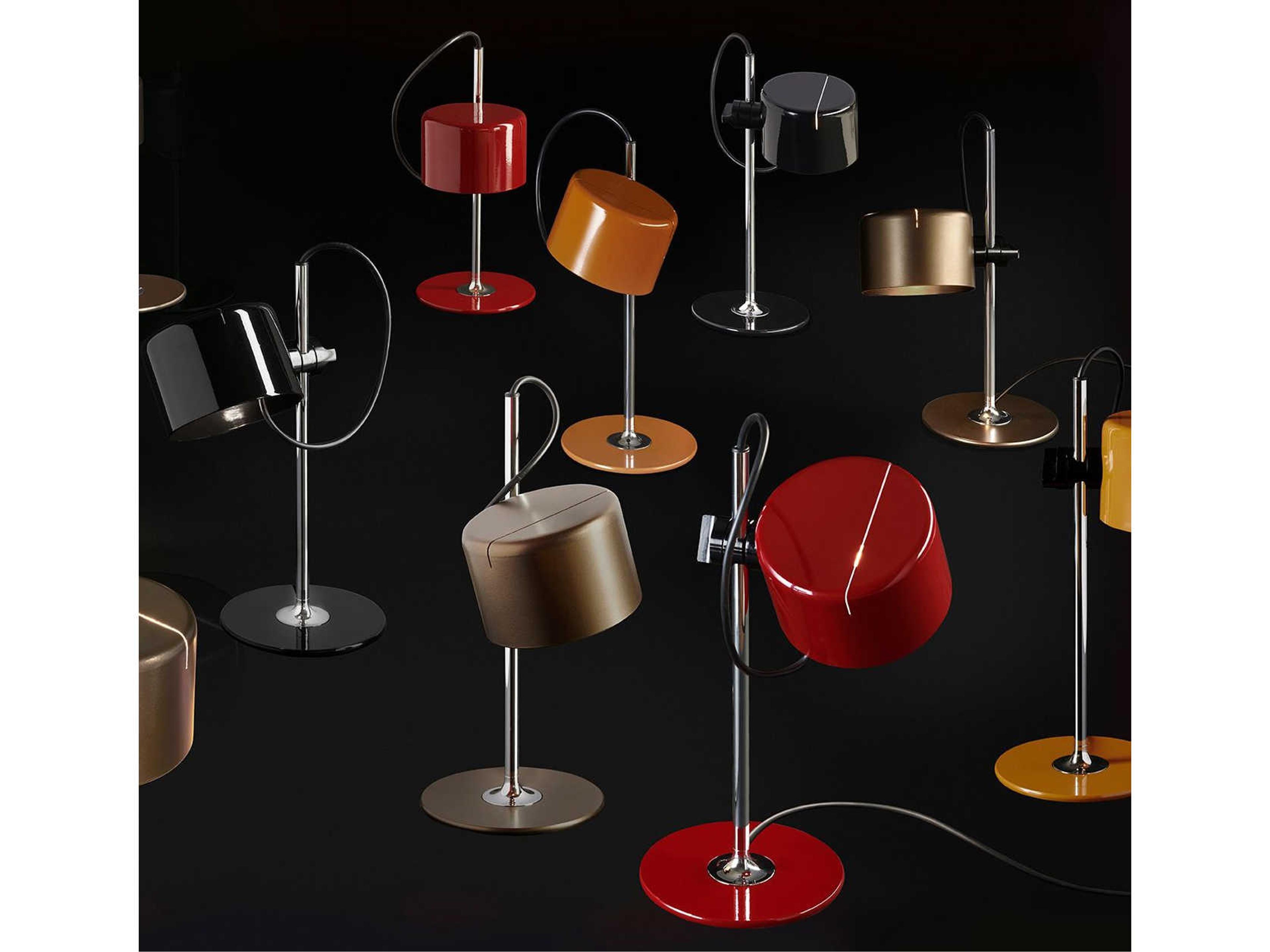 Oluce Coupe Scarlet Red LED Desk Lamp