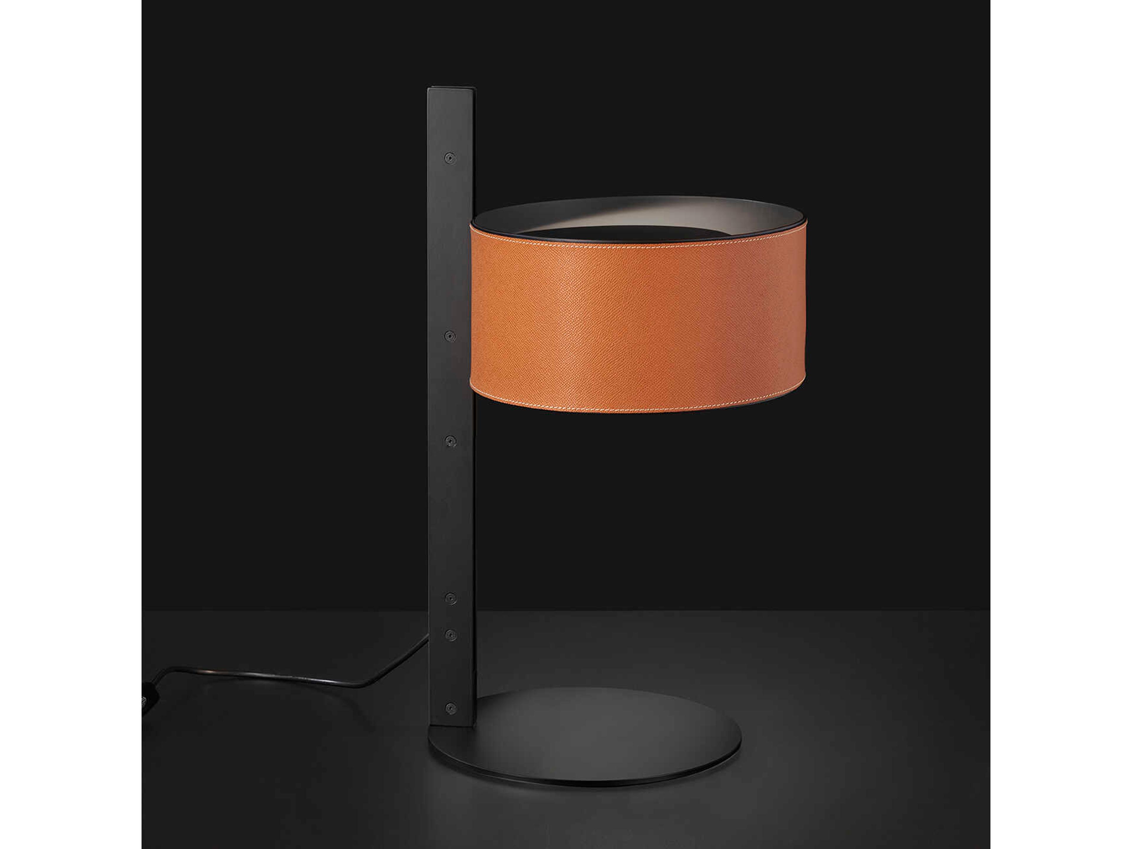 Oluce Parallel Brown Table Lamp