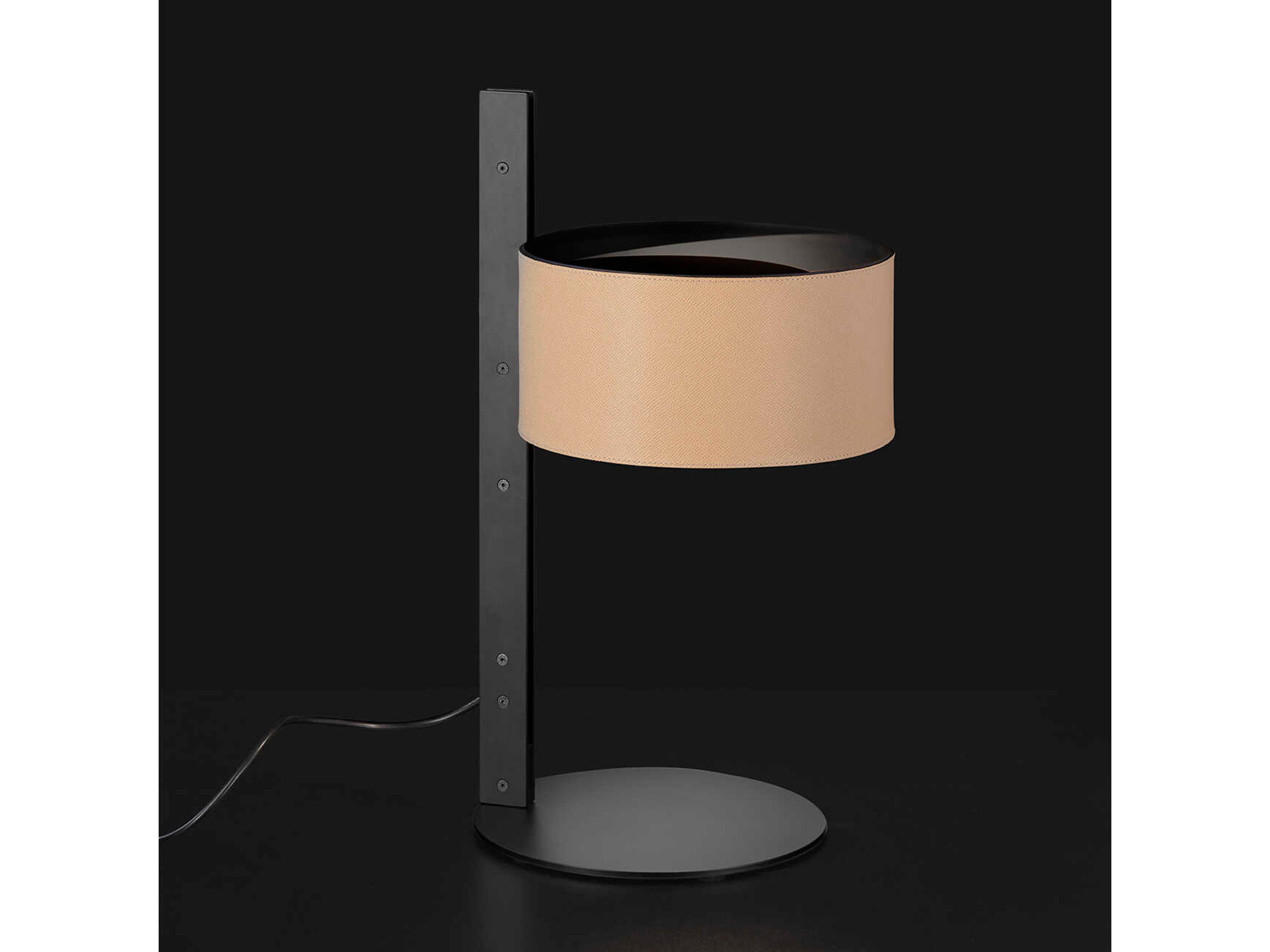 Oluce Parallel Sand Brown Table Lamp