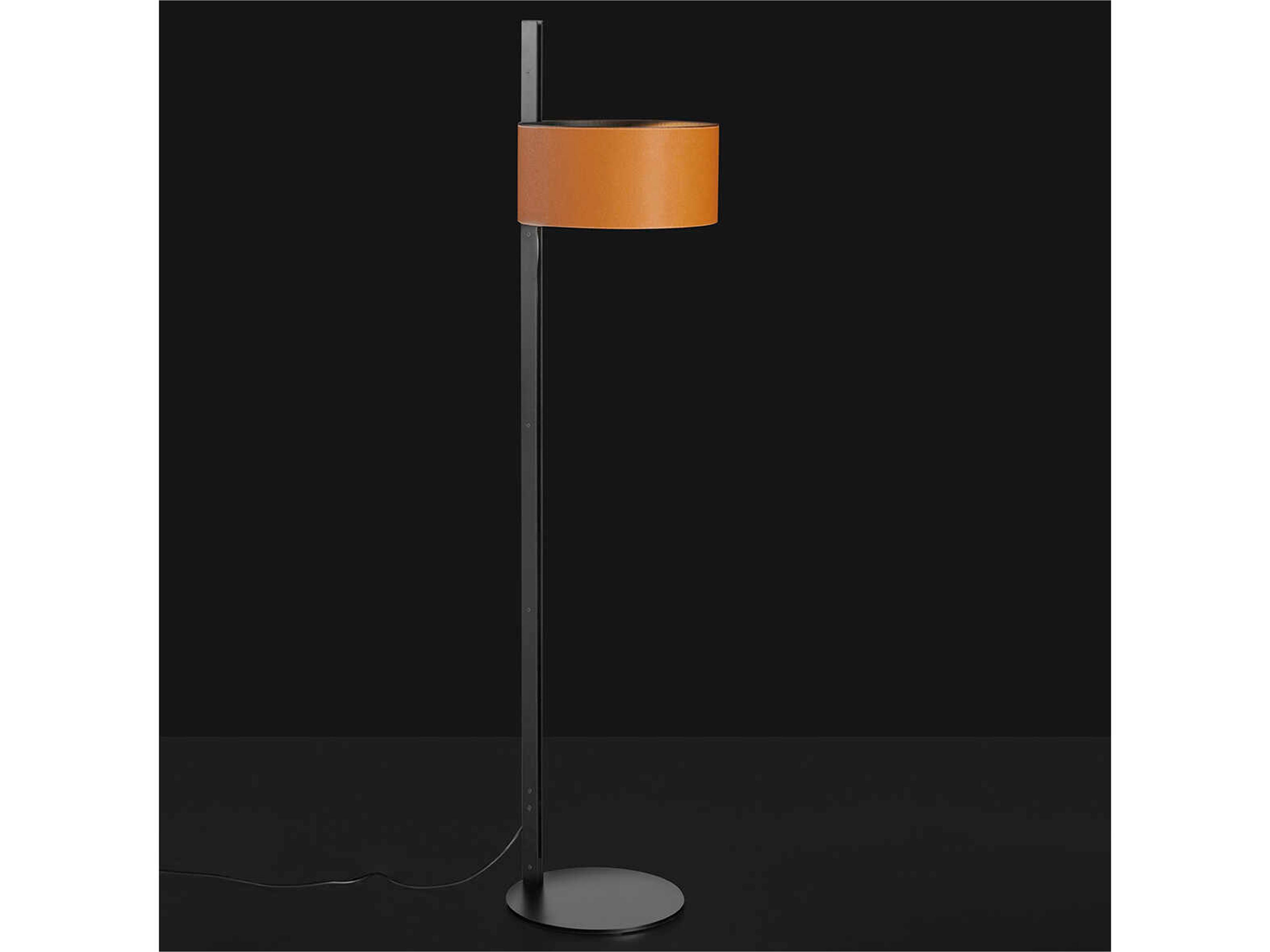 Oluce Parallel Brown Floor Lamp