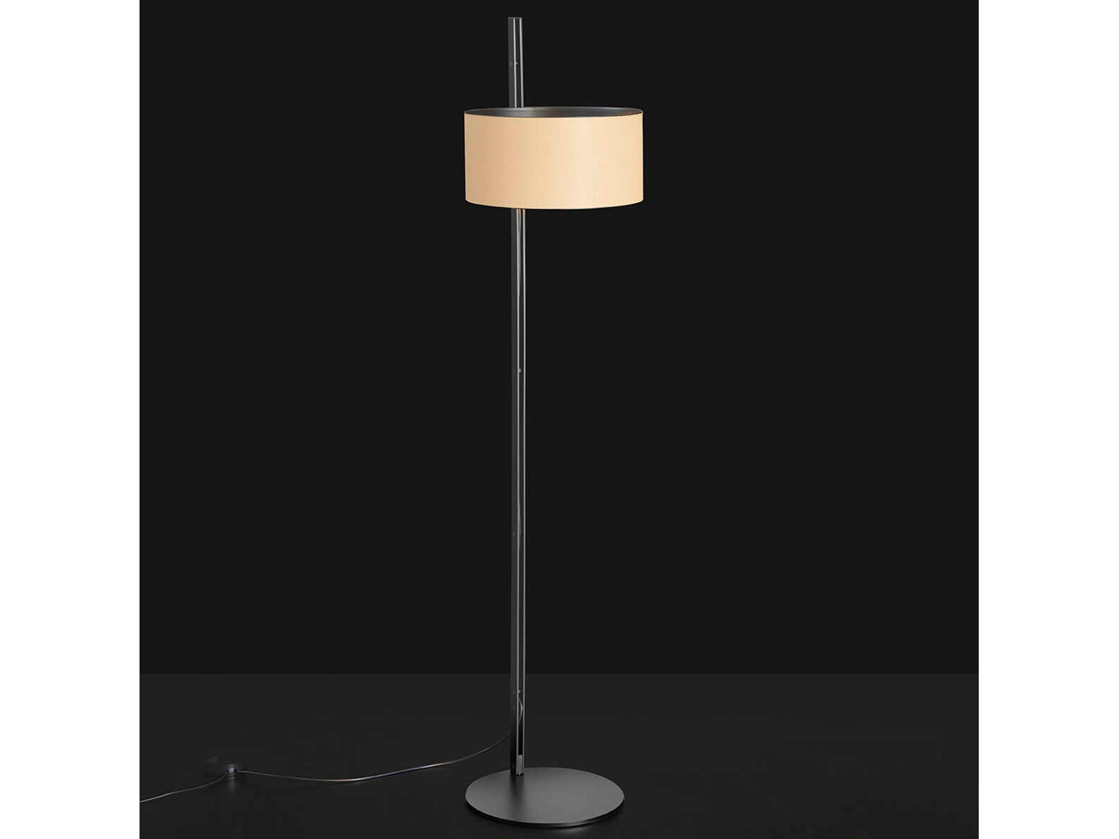 Oluce Parallel Sand Brown Floor Lamp