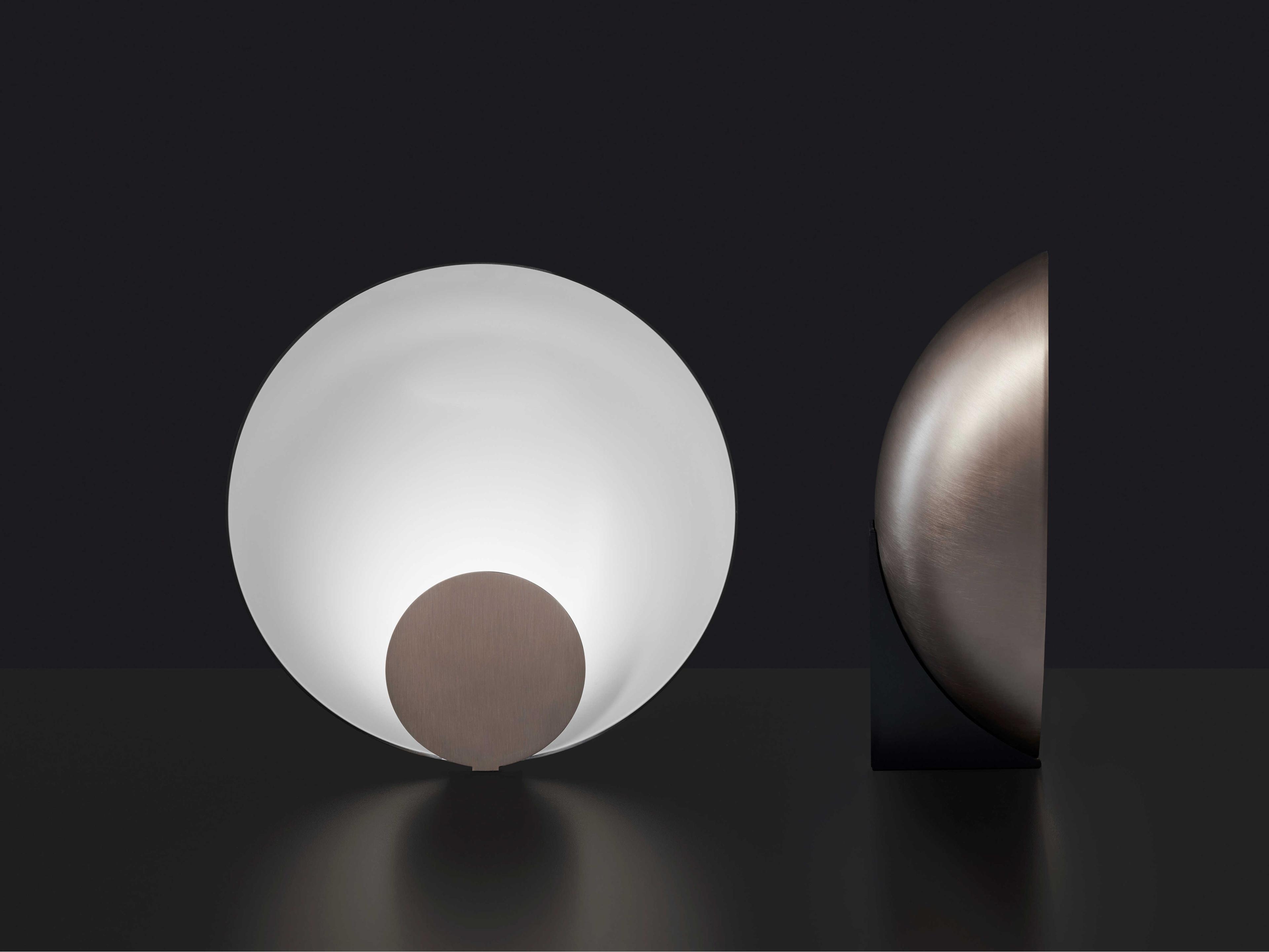 Oluce Siro Bronze LED Table Lamp