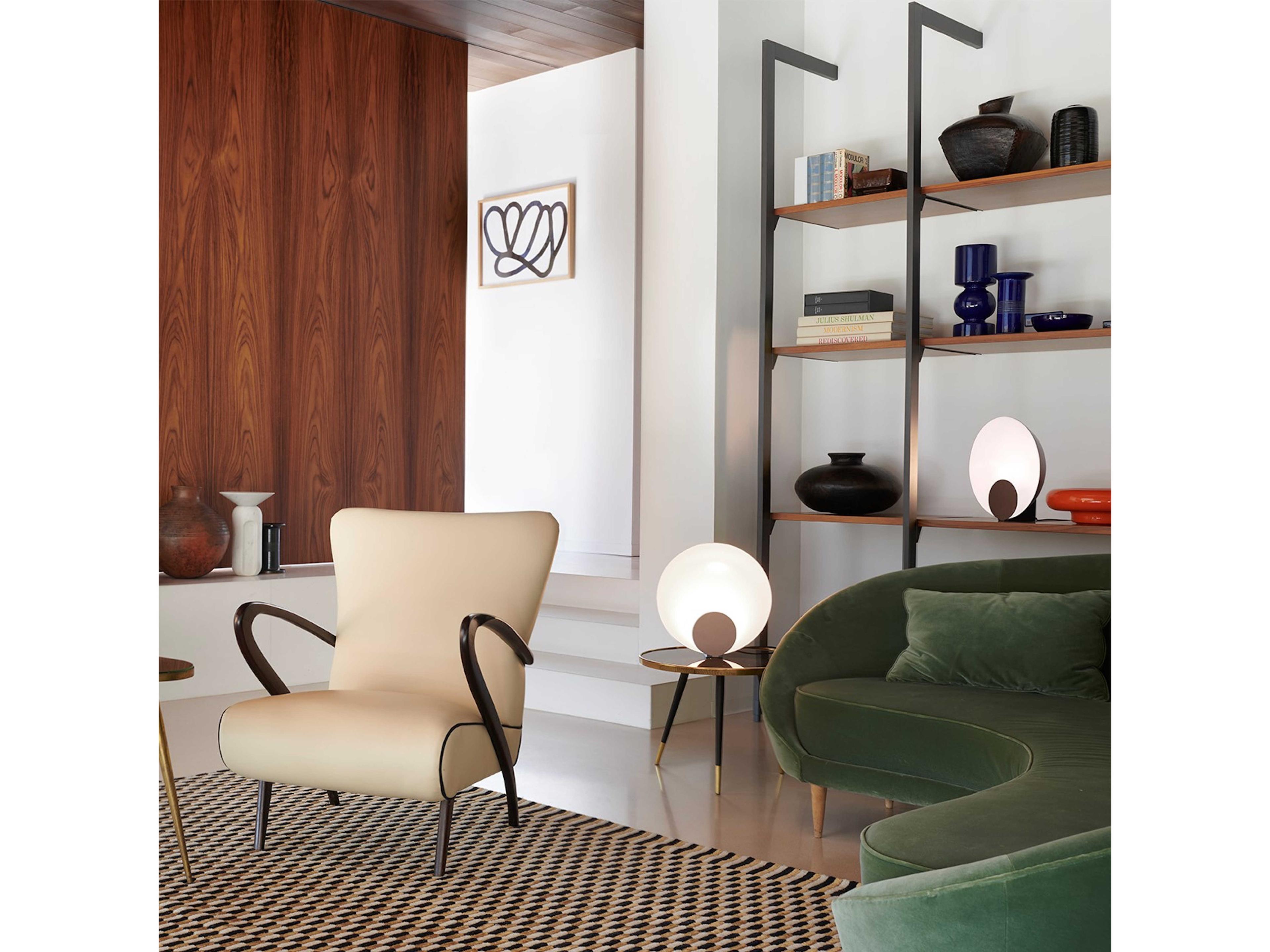 Oluce Siro Bronze LED Table Lamp