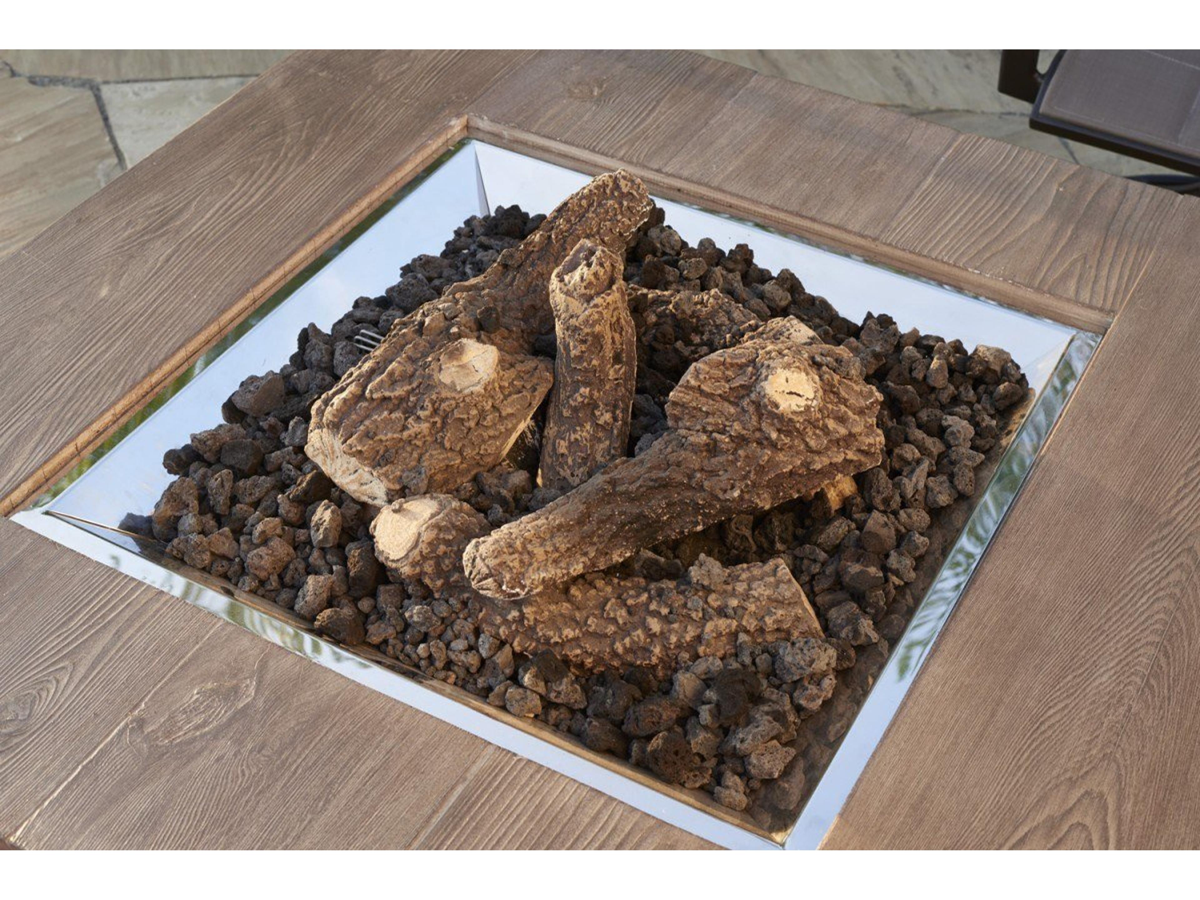 Outdoor Ceramic Fiber Log Set