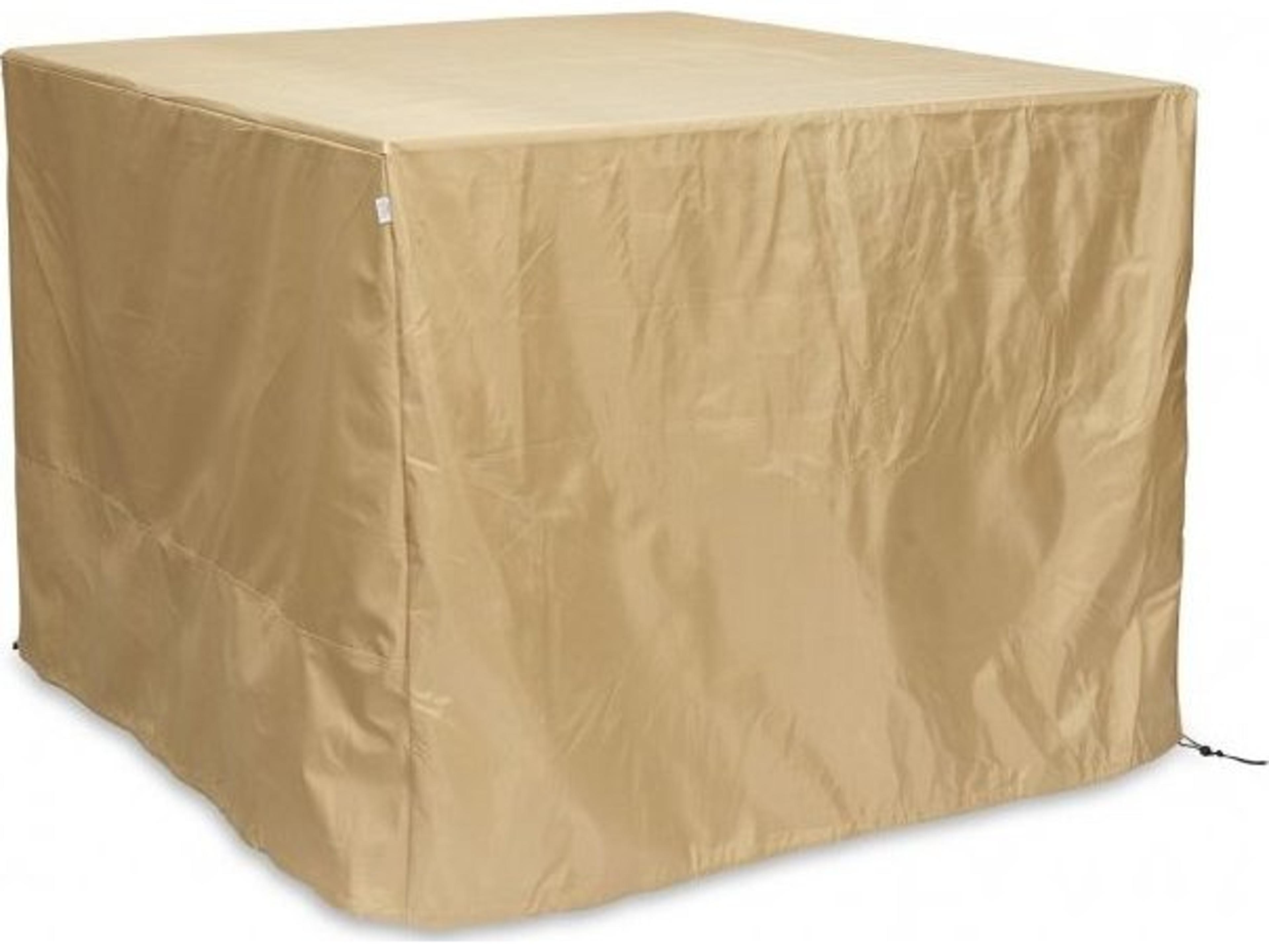 Square Tan Protective Cover for Cove Square Fire Pit Table