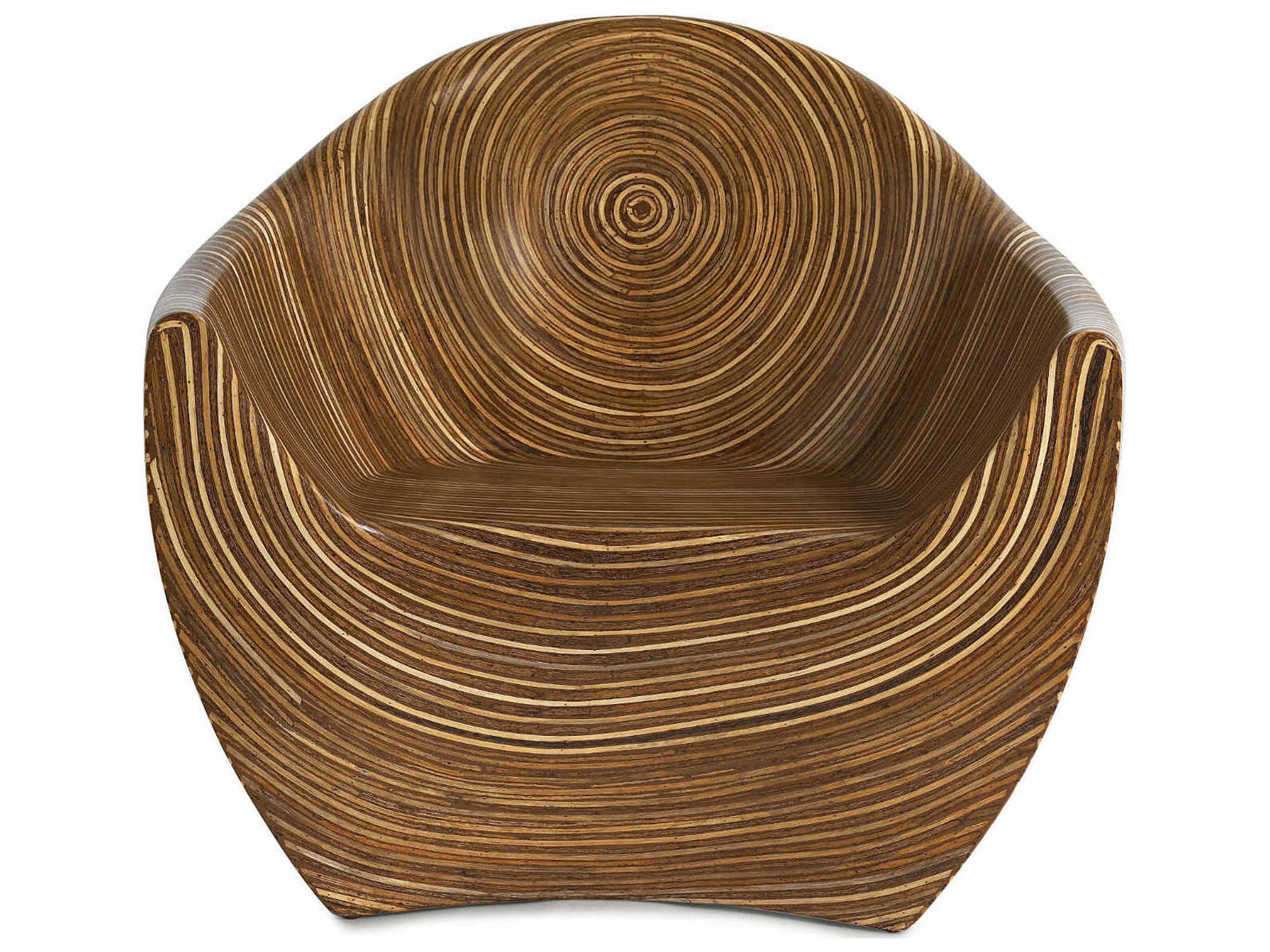 Oggetti Showtime Brown Accent Chair