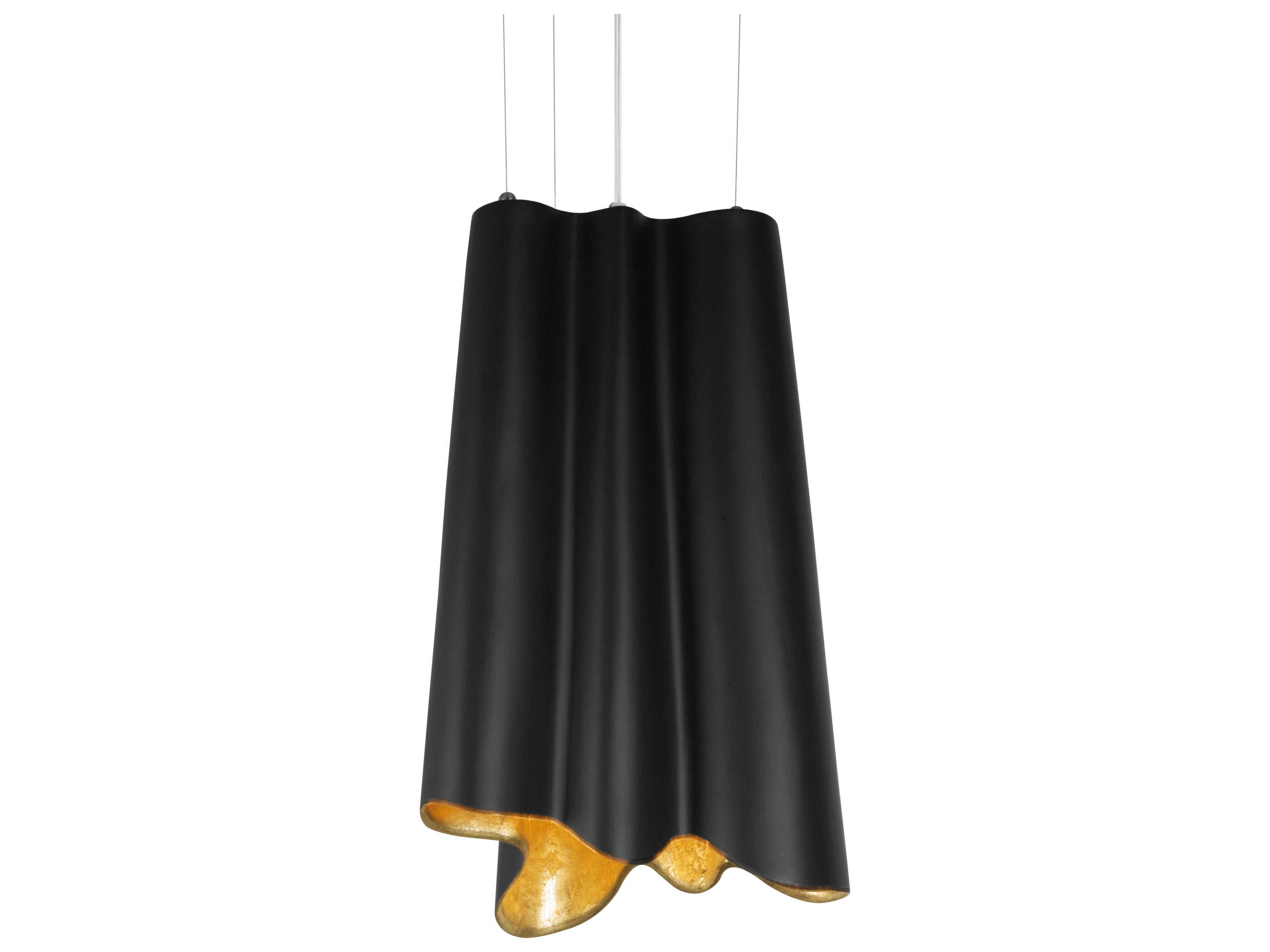 Luce Lunar Wide Pendant Light Handcrafted Ceramic