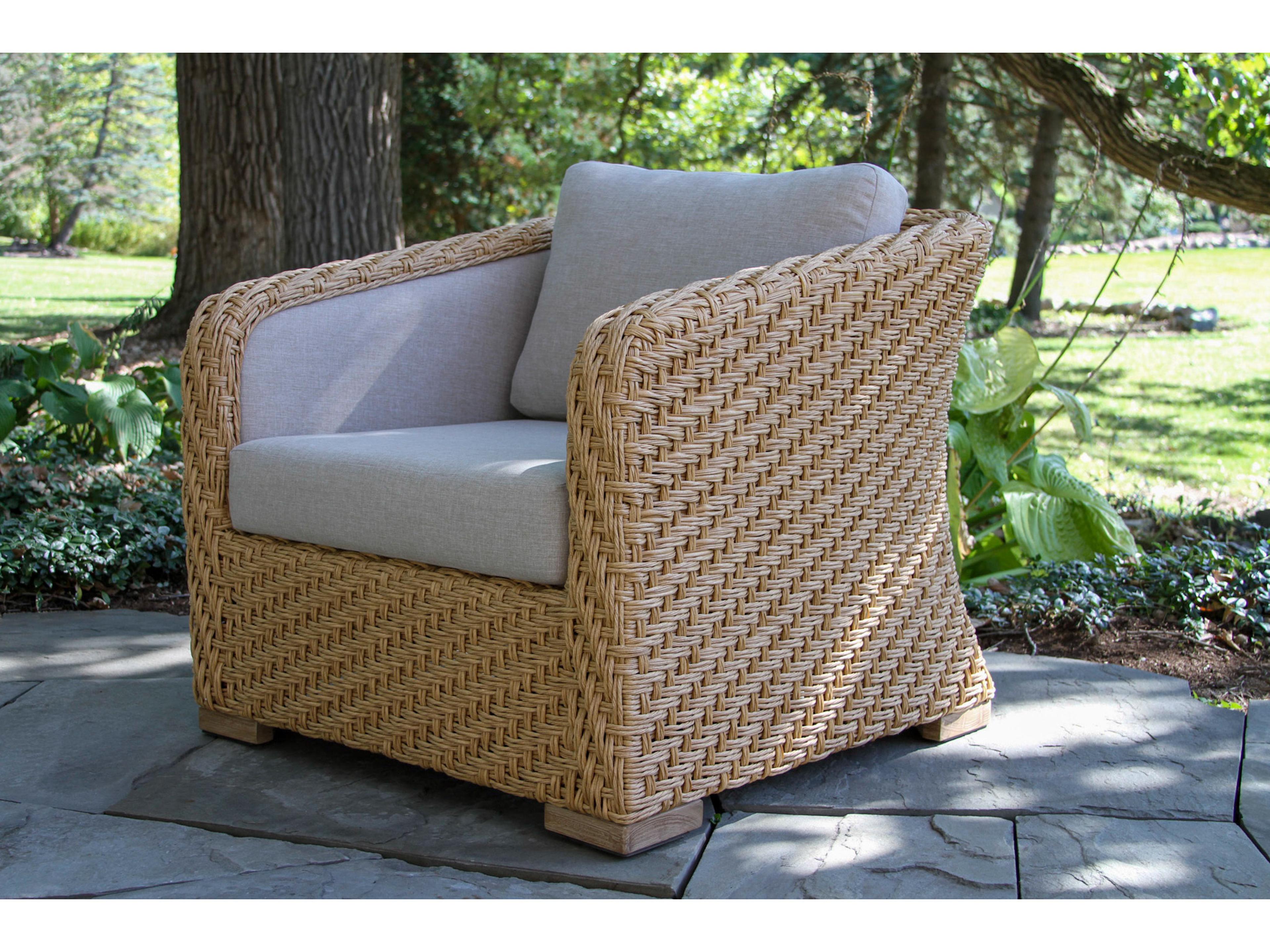 Outdoor Interiors Sahara Wicker Armchair