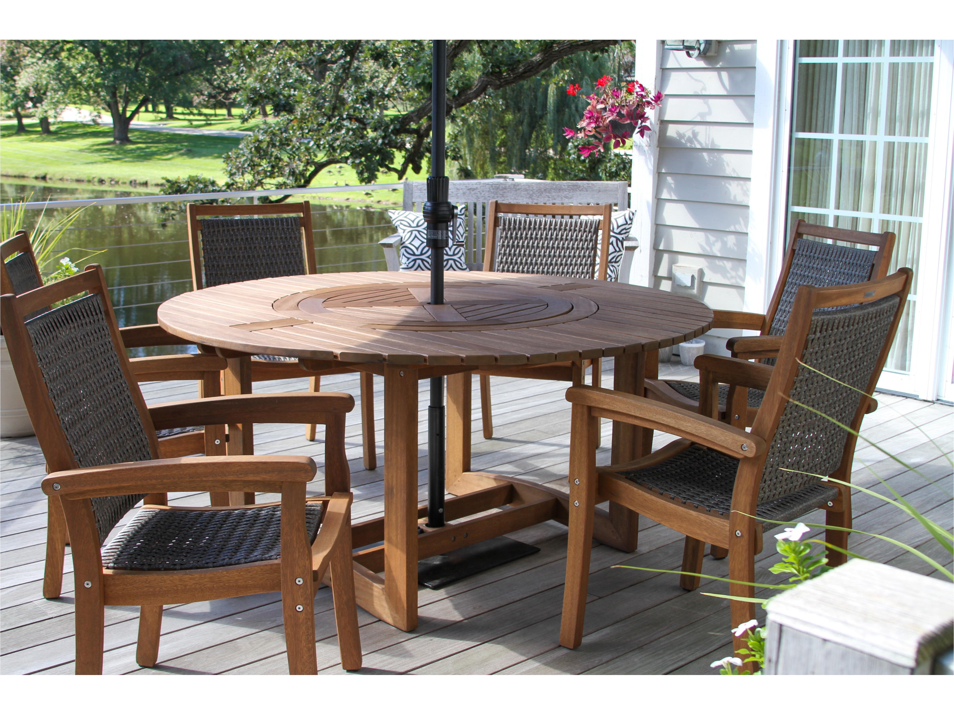 Eucalylptus Wood Dining Set