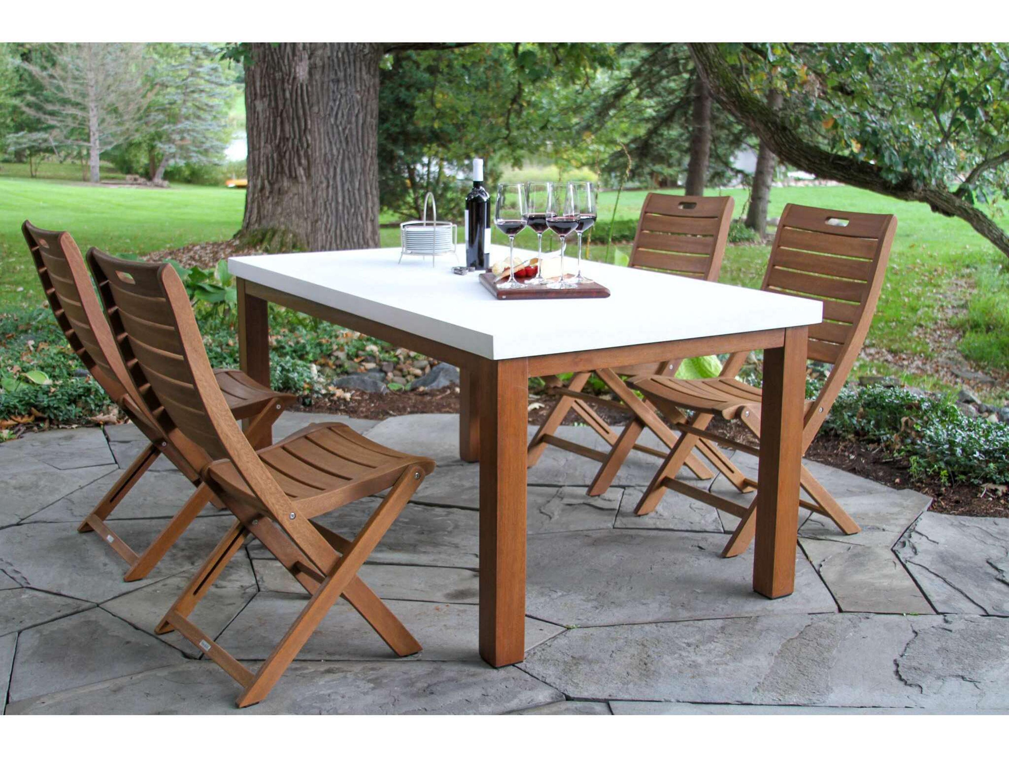 Eucalylptus Wood Dining Set