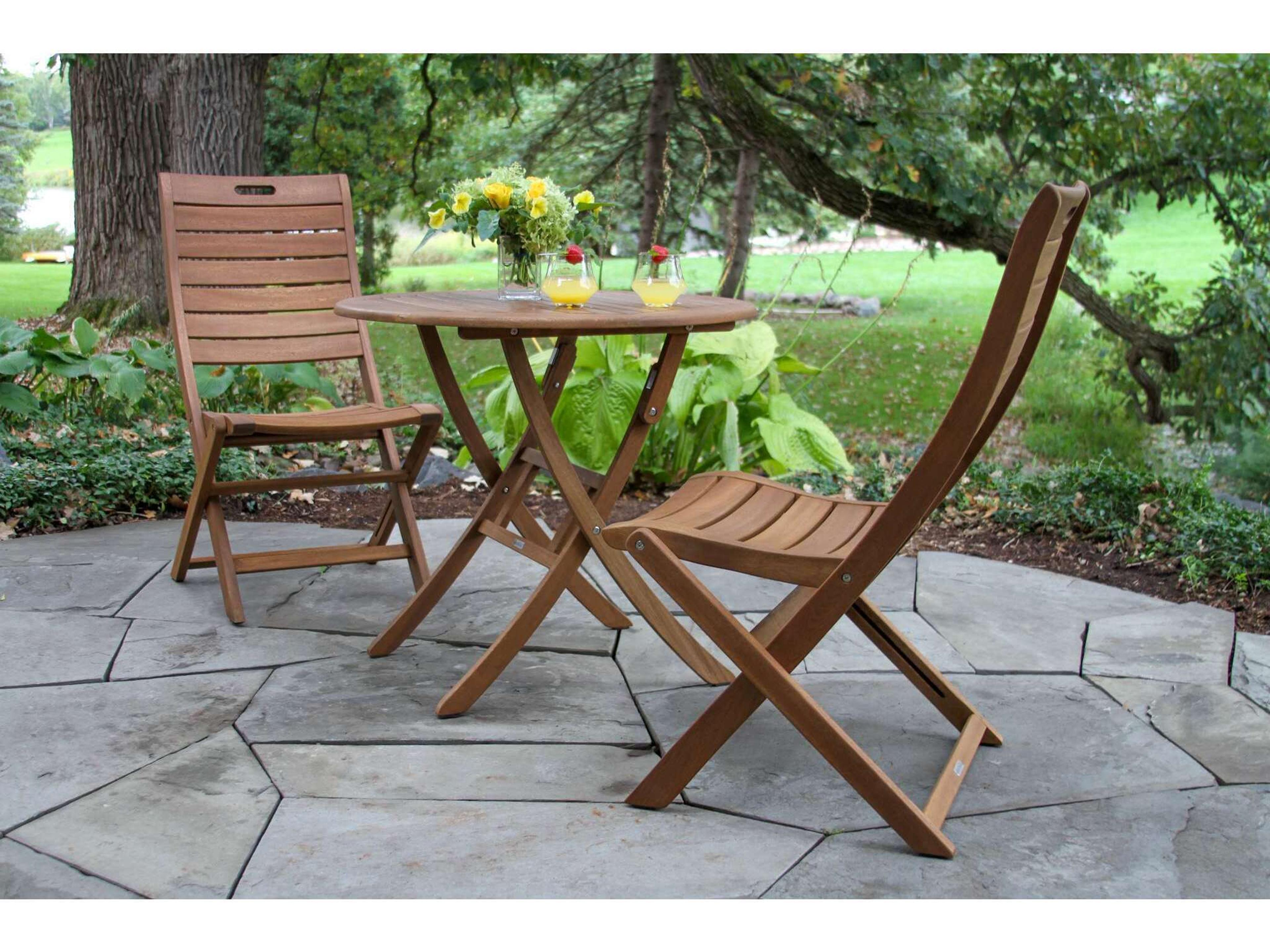 Eucalylptus Wood Dining Set