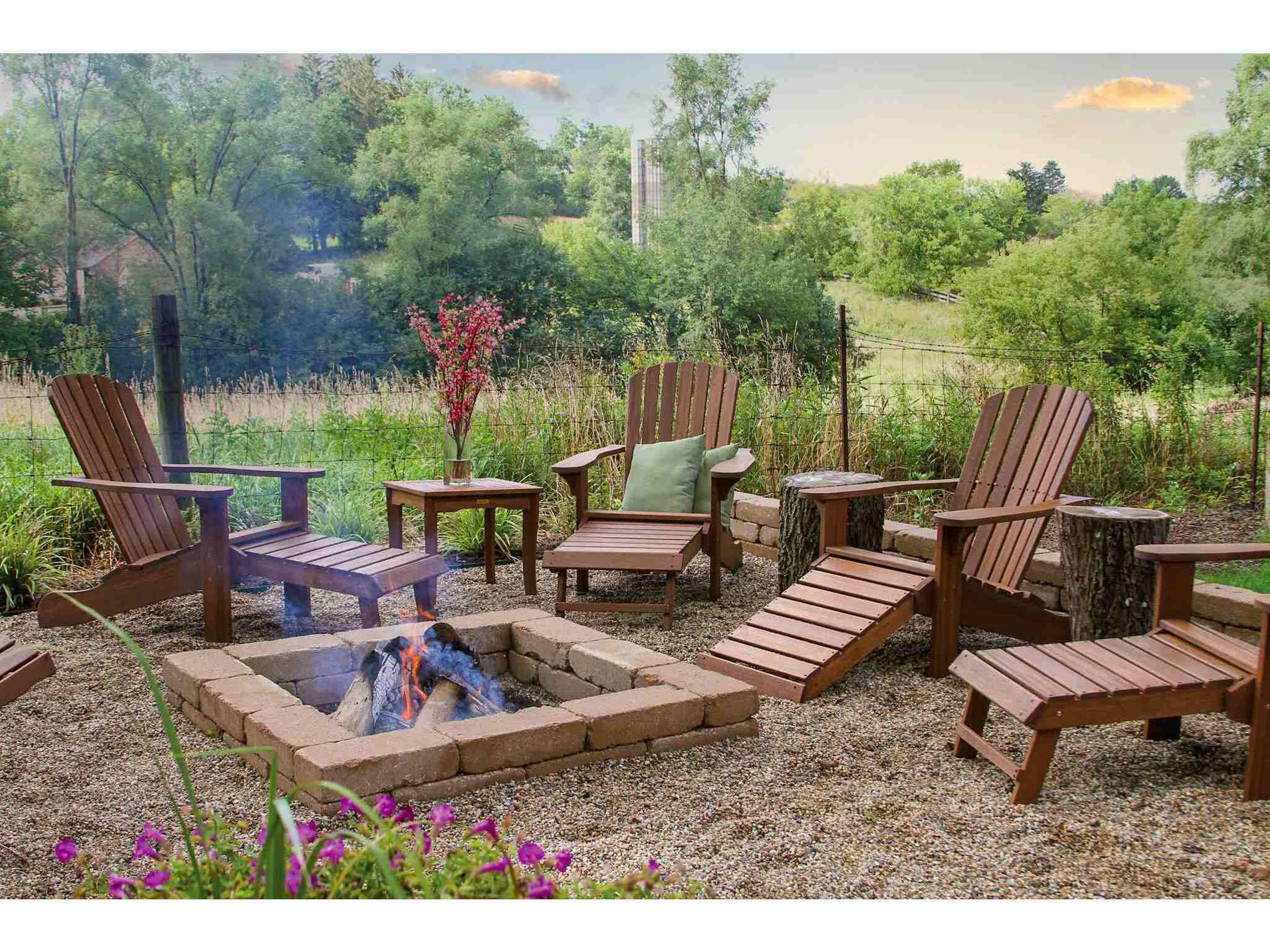 Eucalylptus Wood Lounge Set