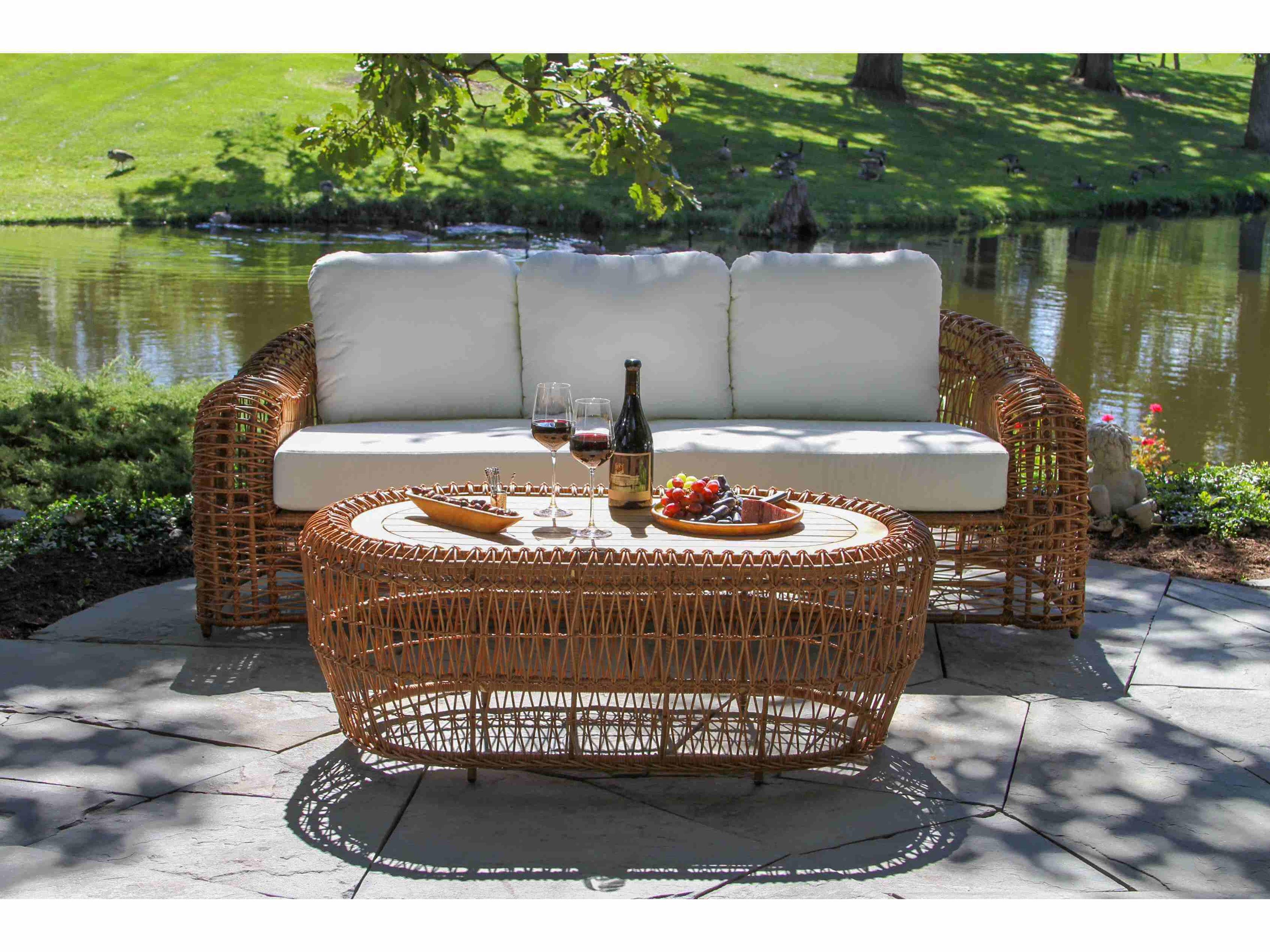 On The Vine Wicker Cushion Lounge Set