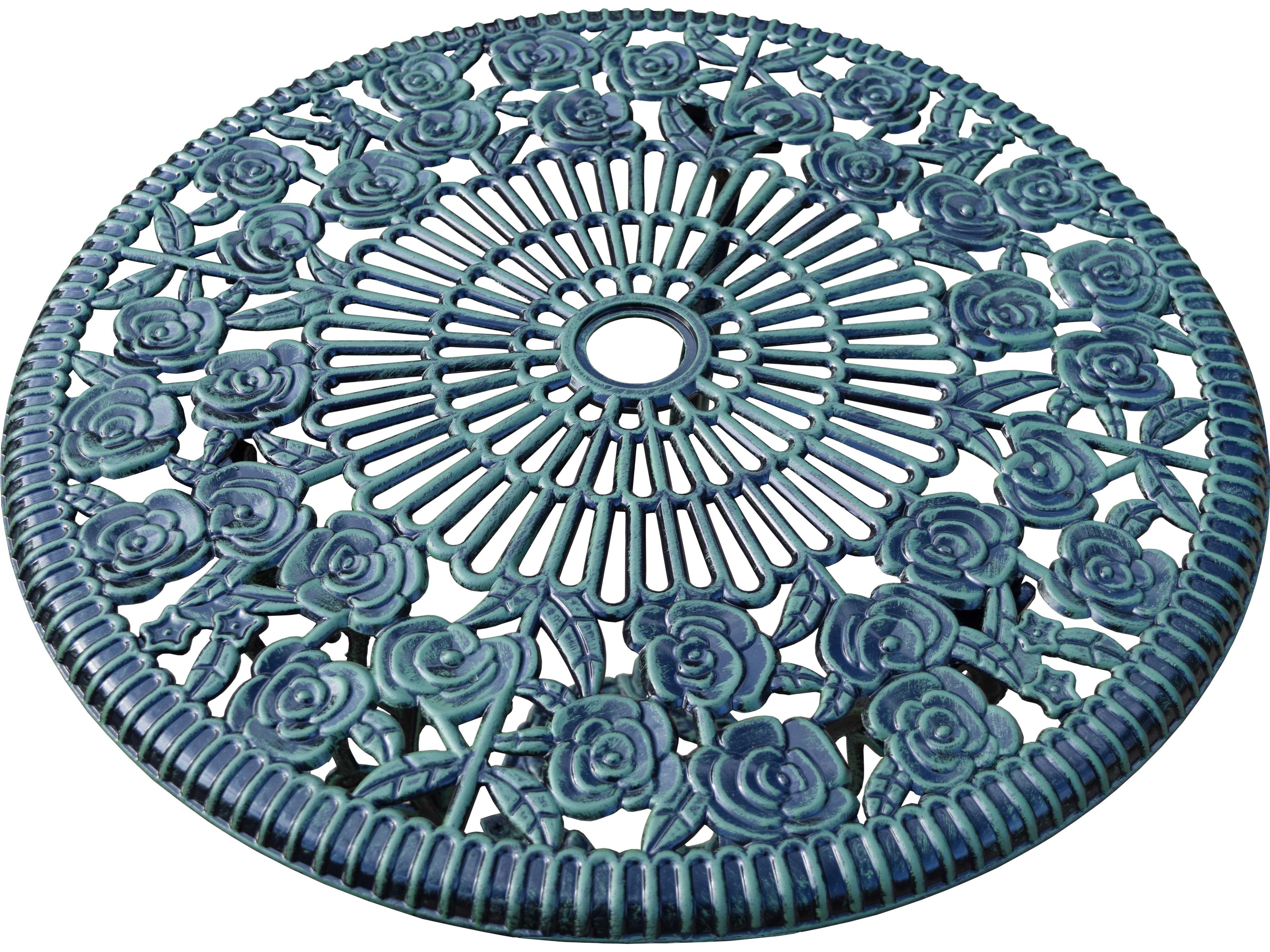 Oakland Living Rose Cast Aluminum 3 Pc. Bistro set