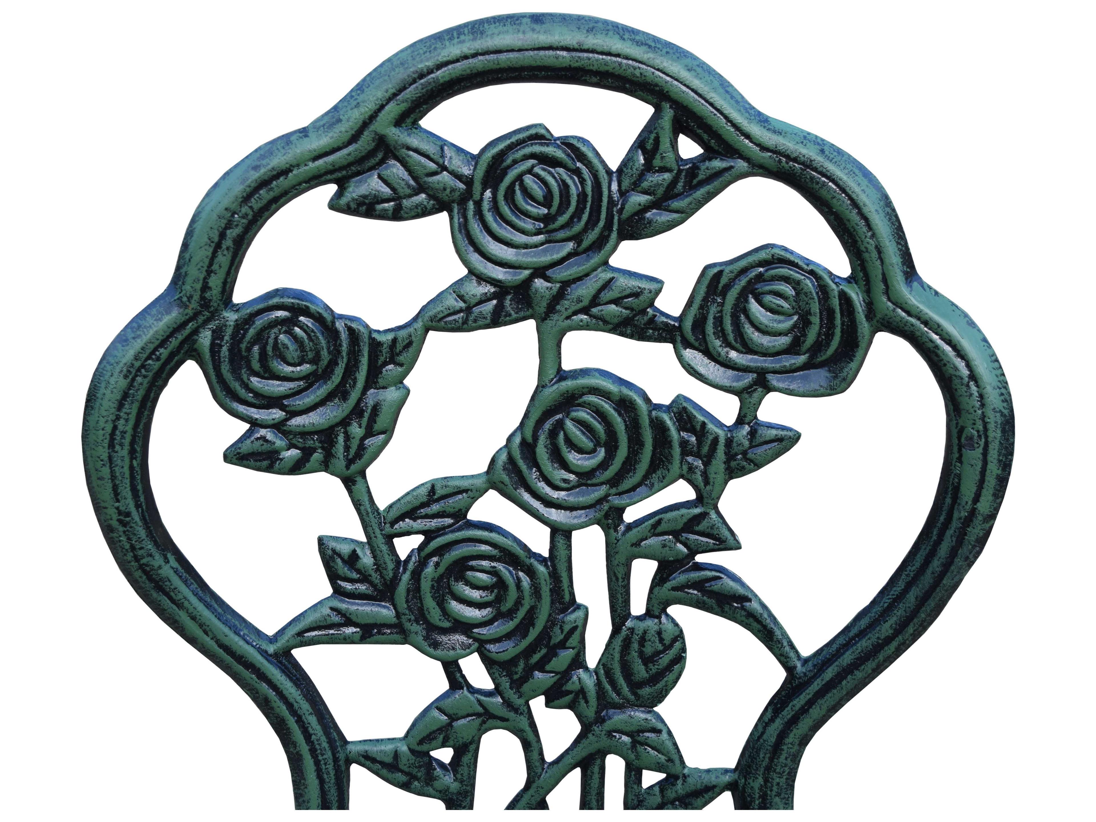 Oakland Living Rose Cast Aluminum 3 Pc. Bistro set