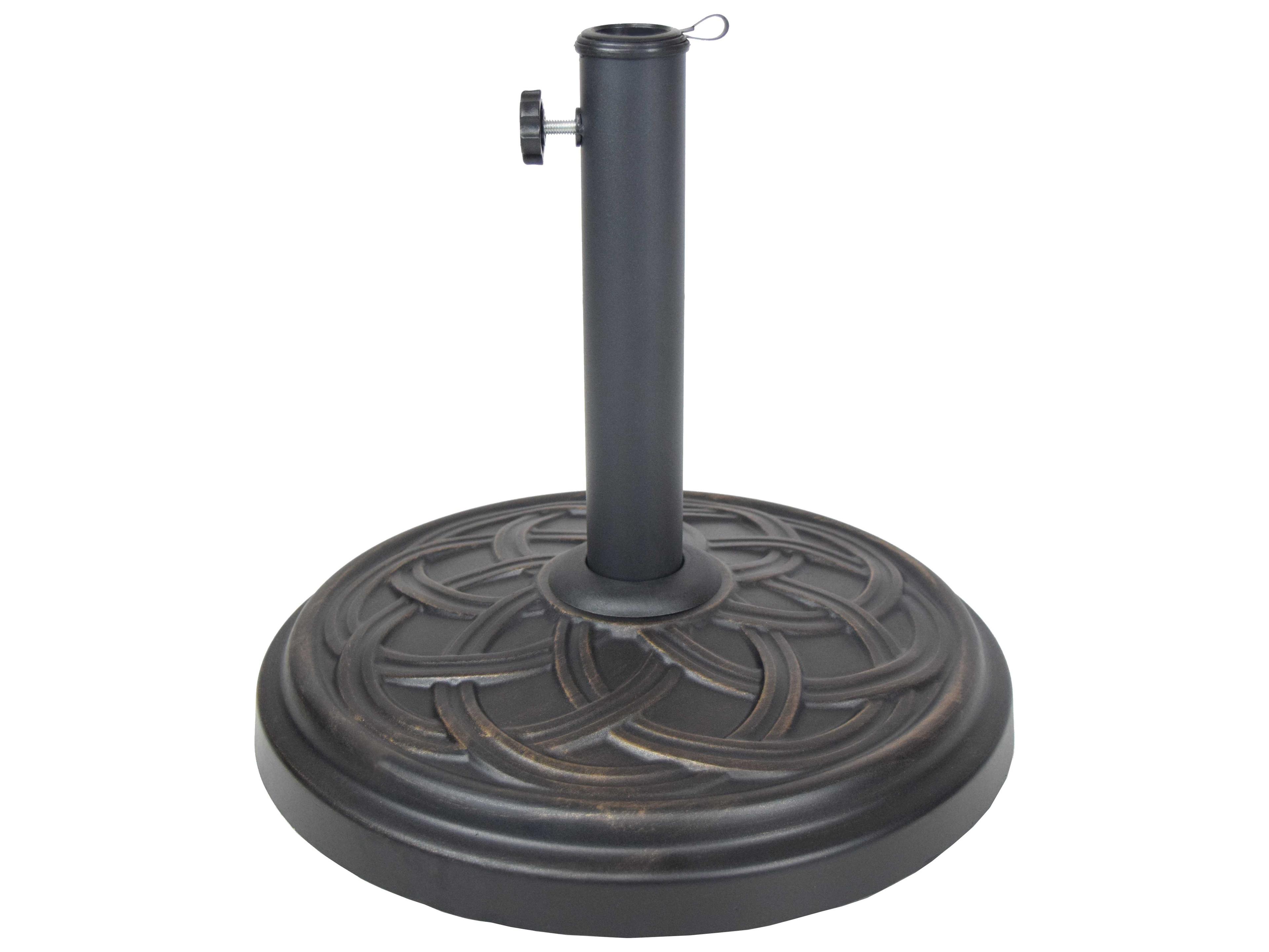 Cast Stone Multiuse Garden Décor or Umbrella Stand