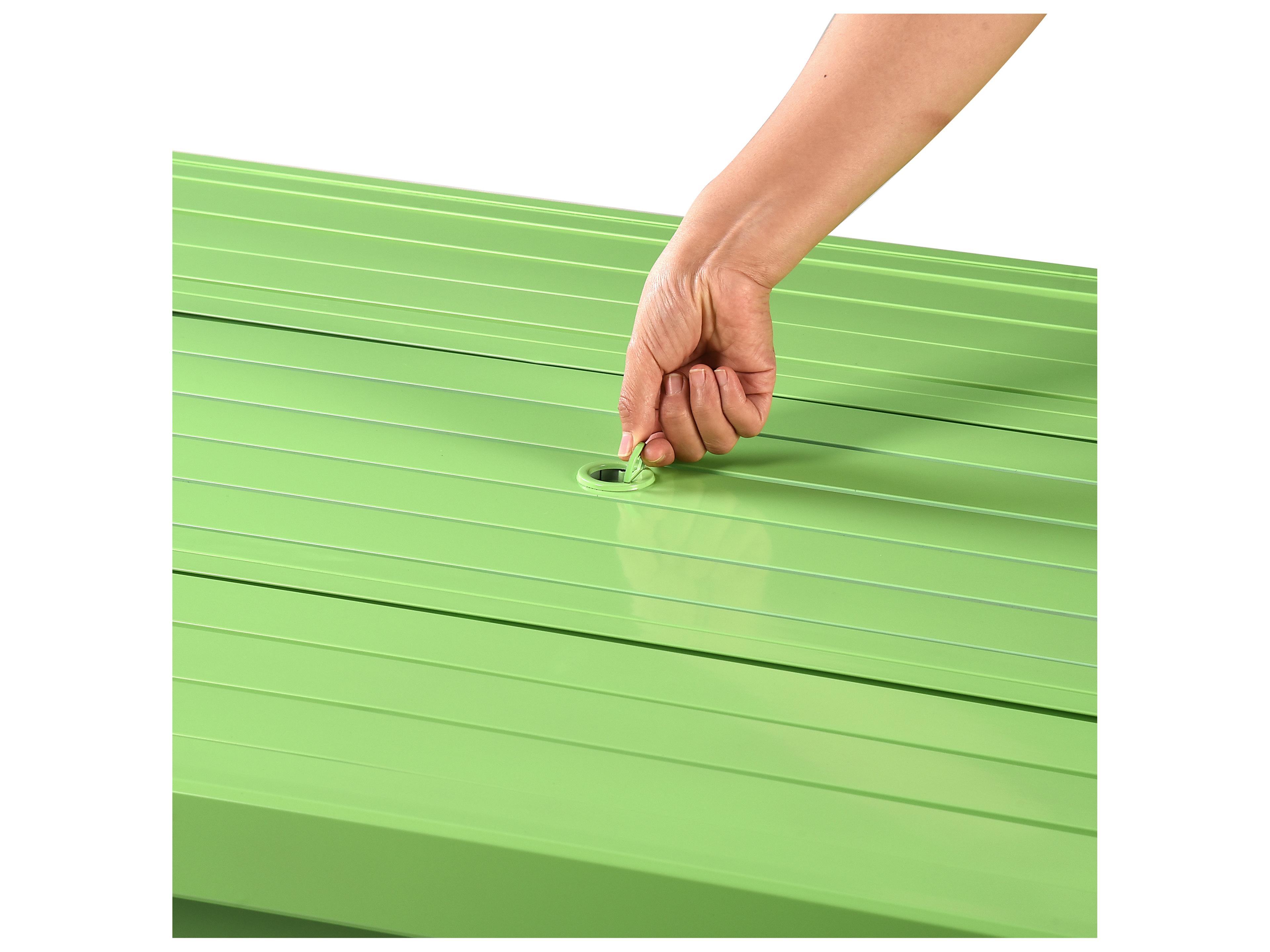 Oakland Living Rectangular Aluminum Propane Outdoor Fire Pit Table