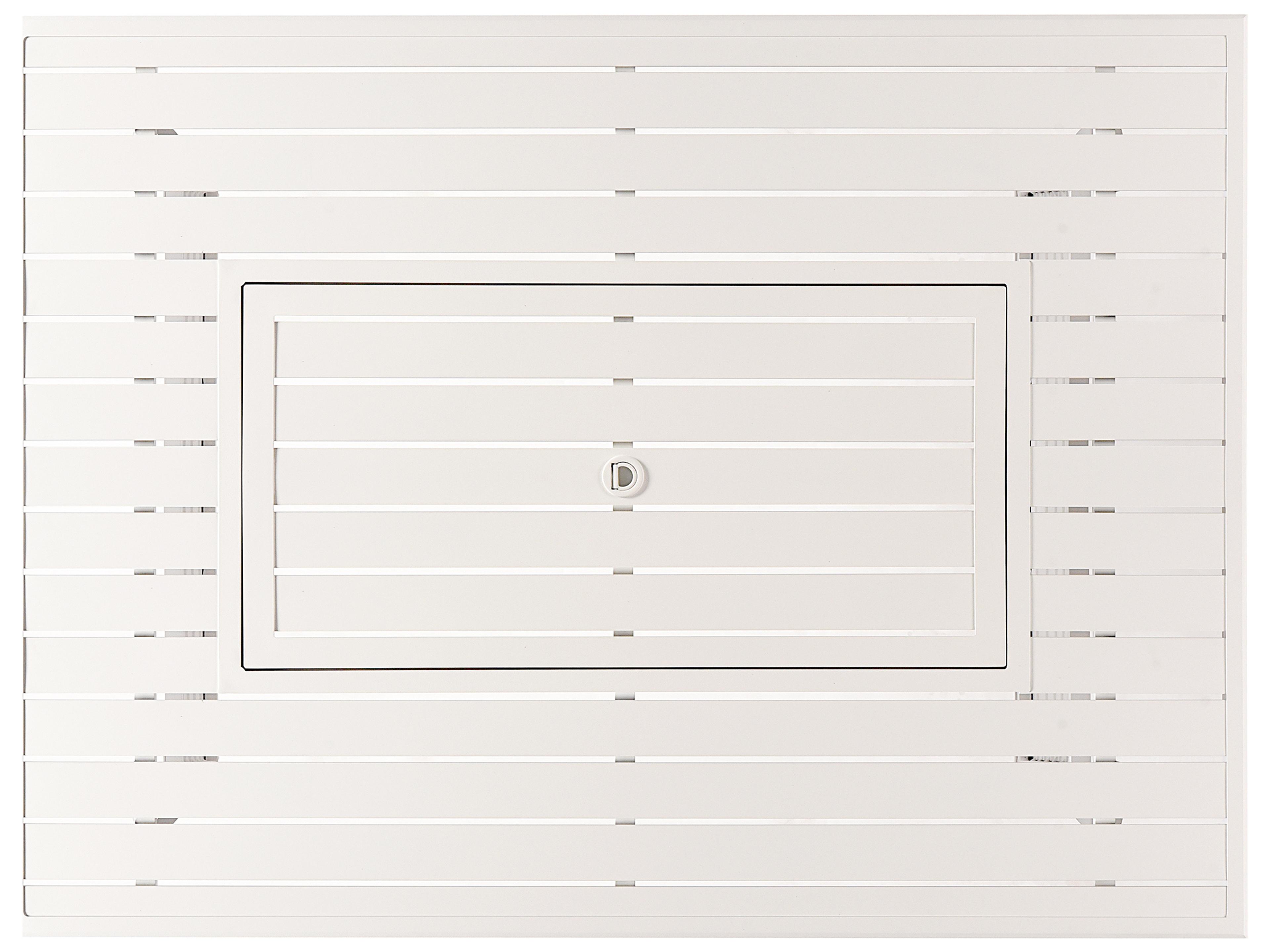 Oakland Living Rectangular Aluminum Propane Outdoor Fire Pit Table