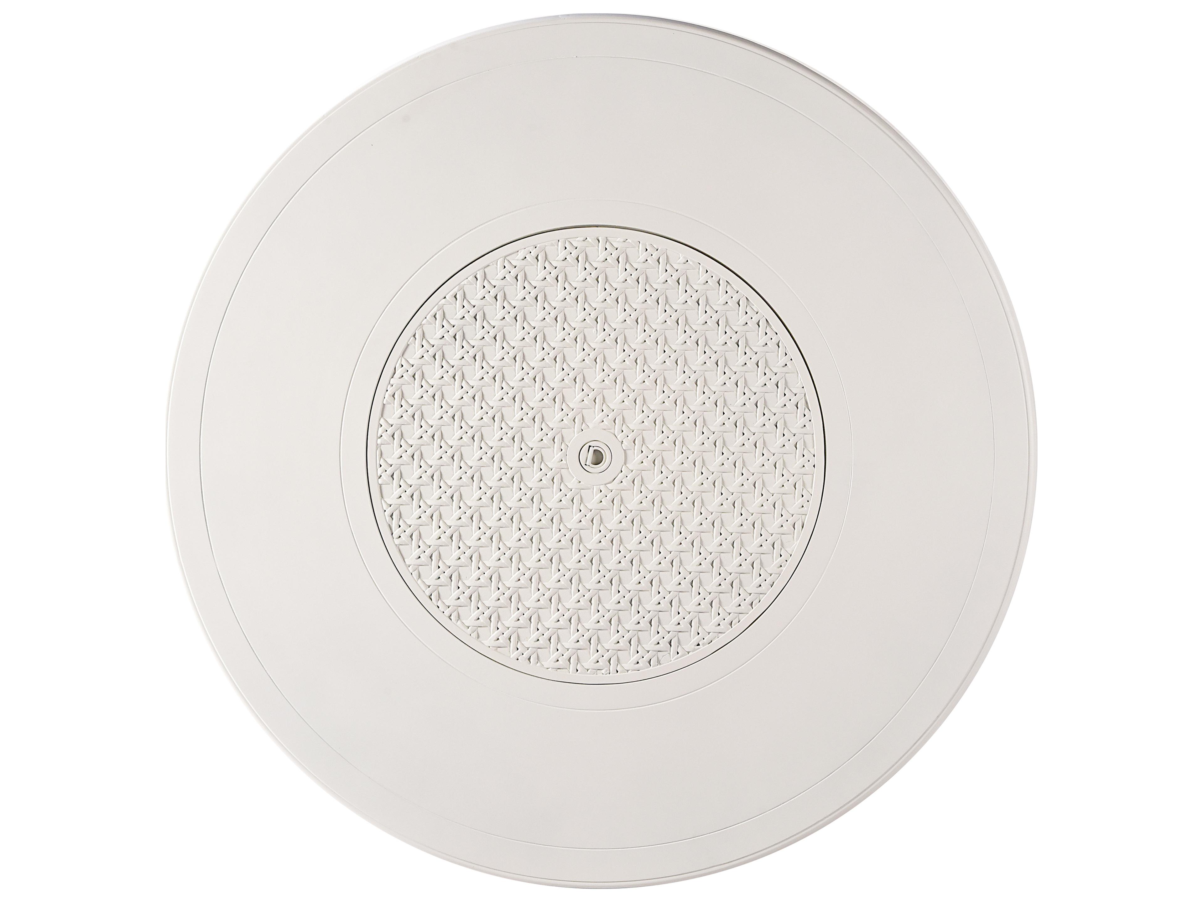 Oakland Living Round Aluminum Propane Outdoor Fire Pit Table with Glass Beads