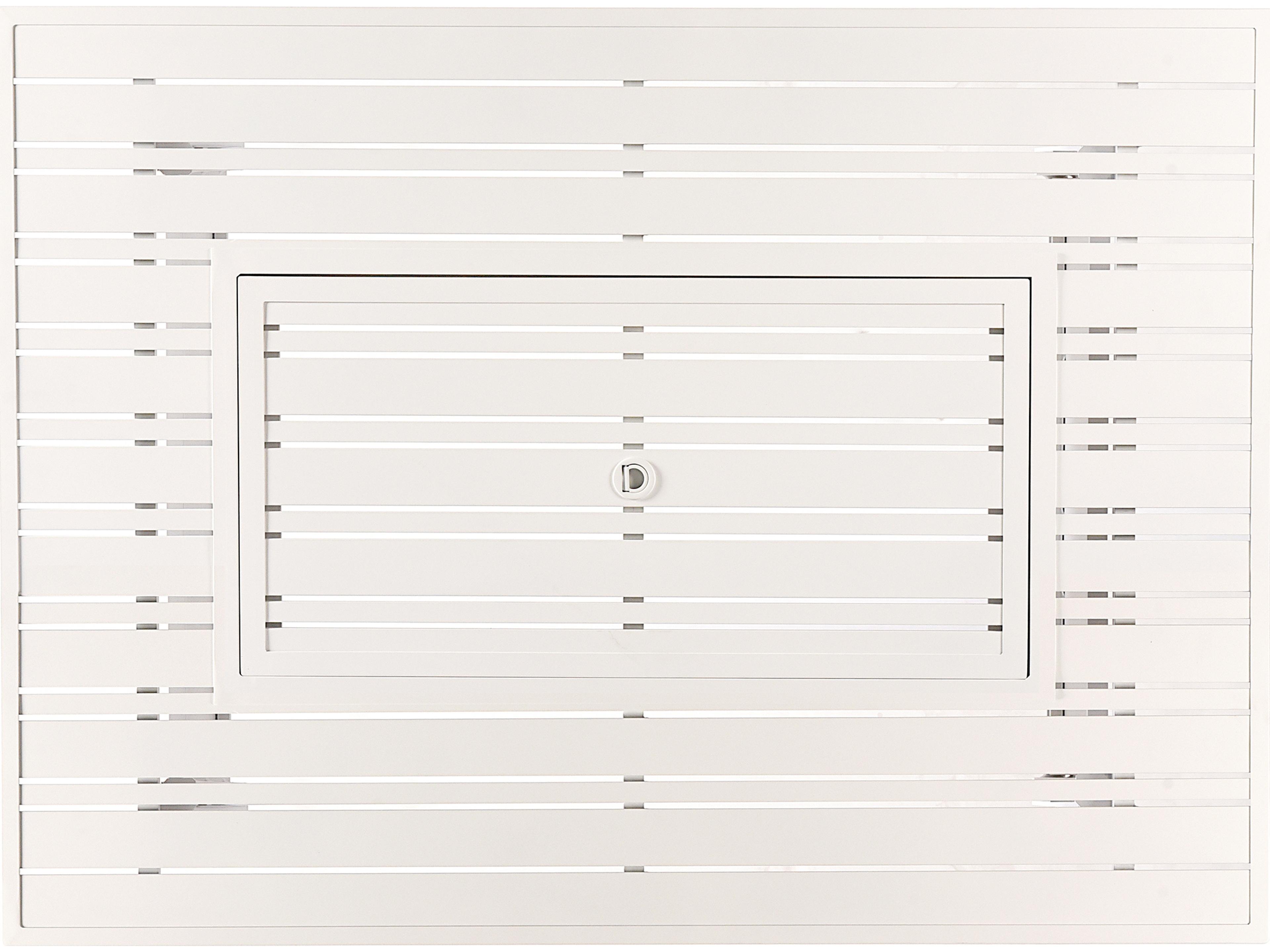 Oakland Living Rectangular Aluminum Propane Patio Fire Pit Table