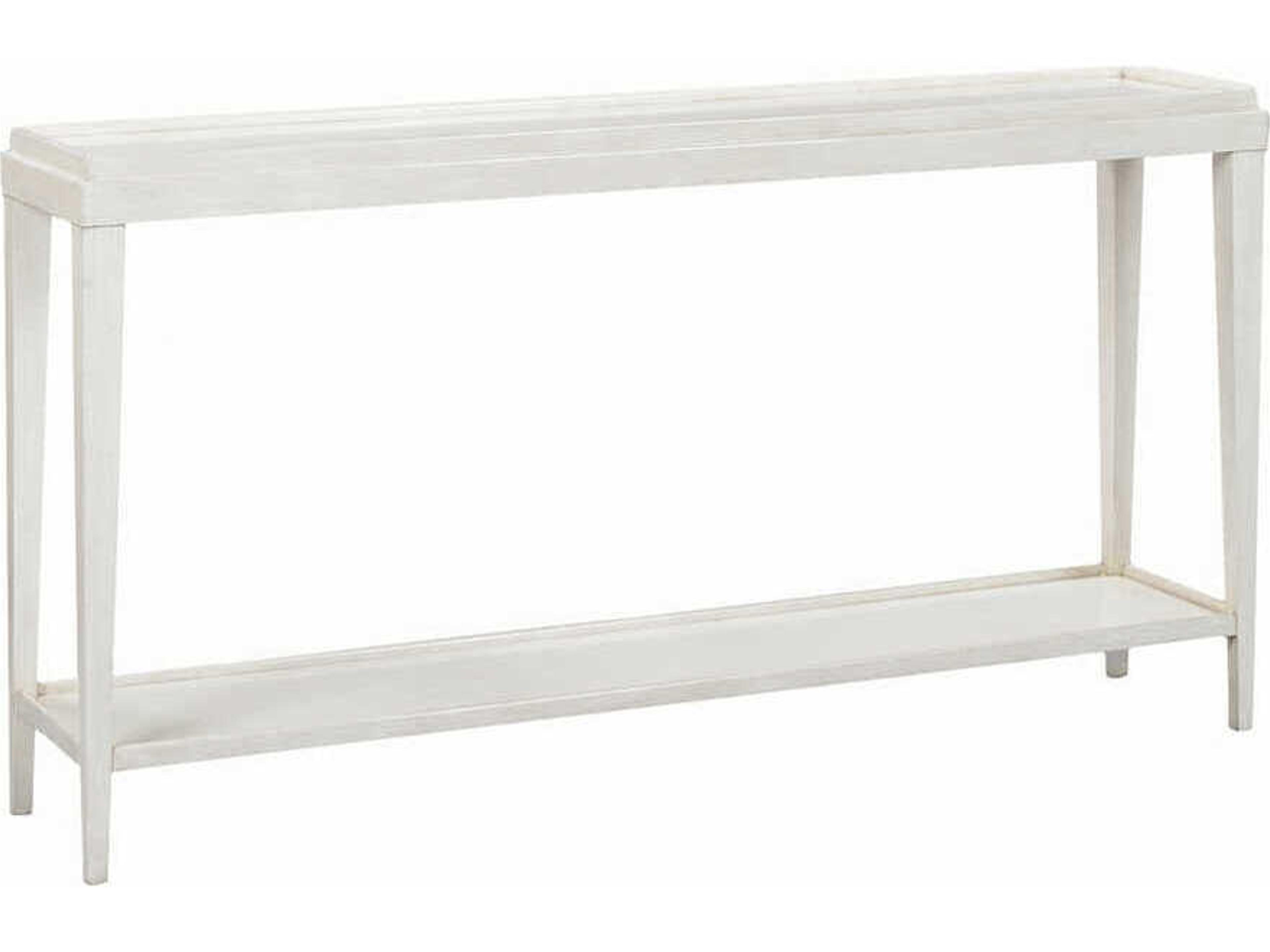 Liz Rectangular Wood Drift Console Table