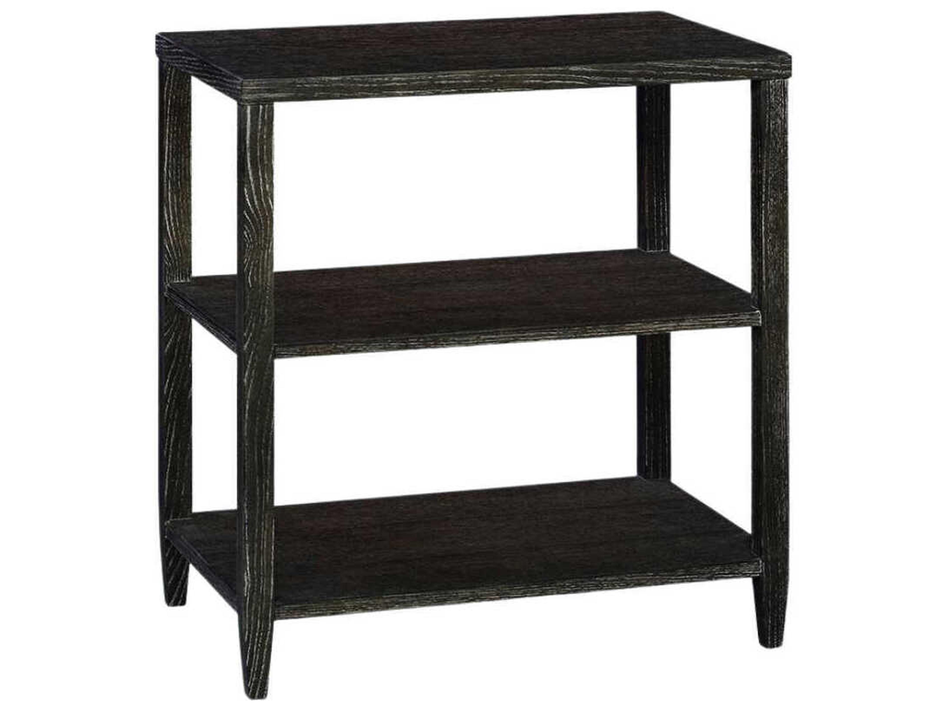 Tempo Rectangular Wood Midnight End Table