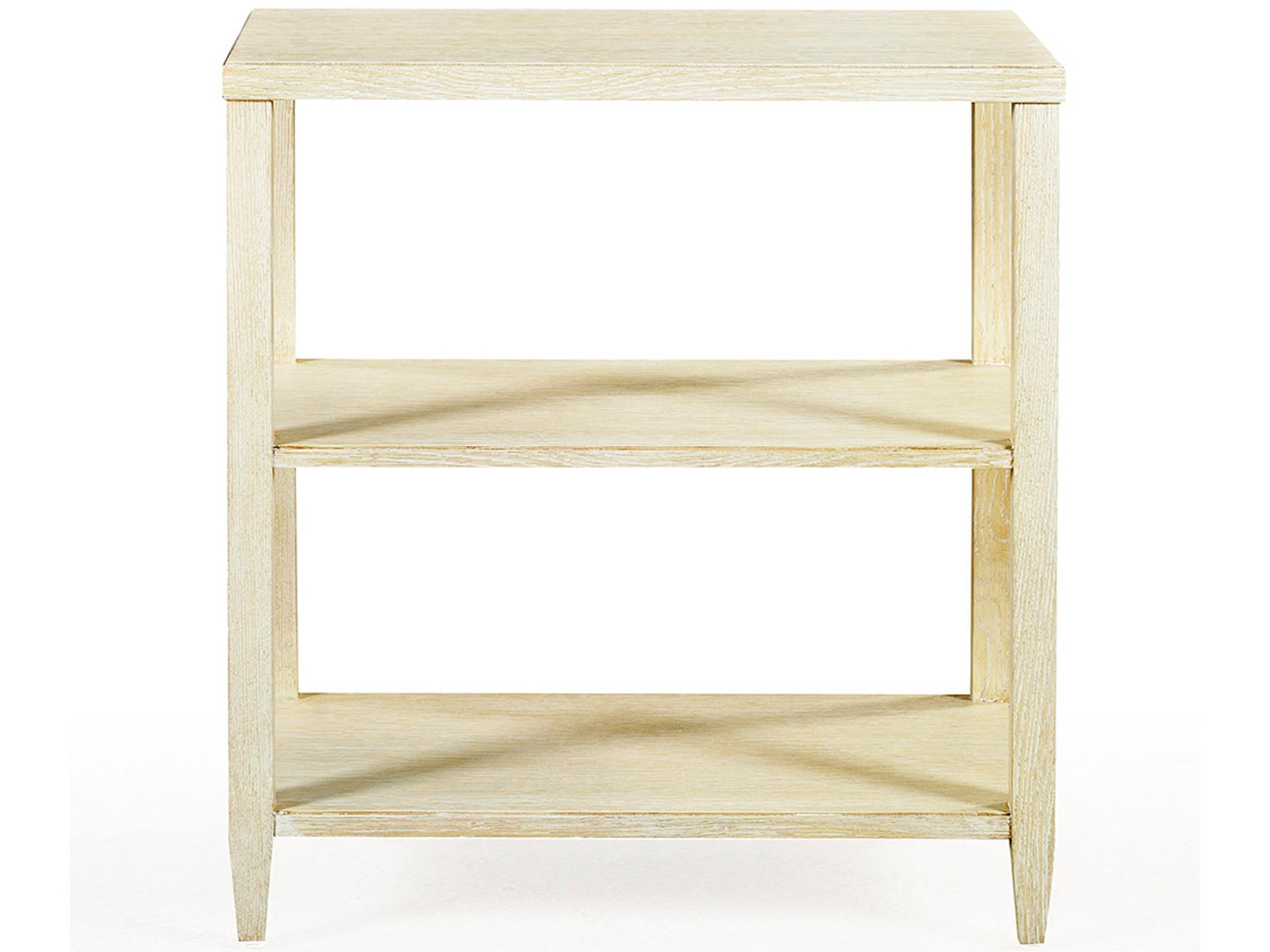 Oliver Home Tempo Rectangular Wood Shell End Table