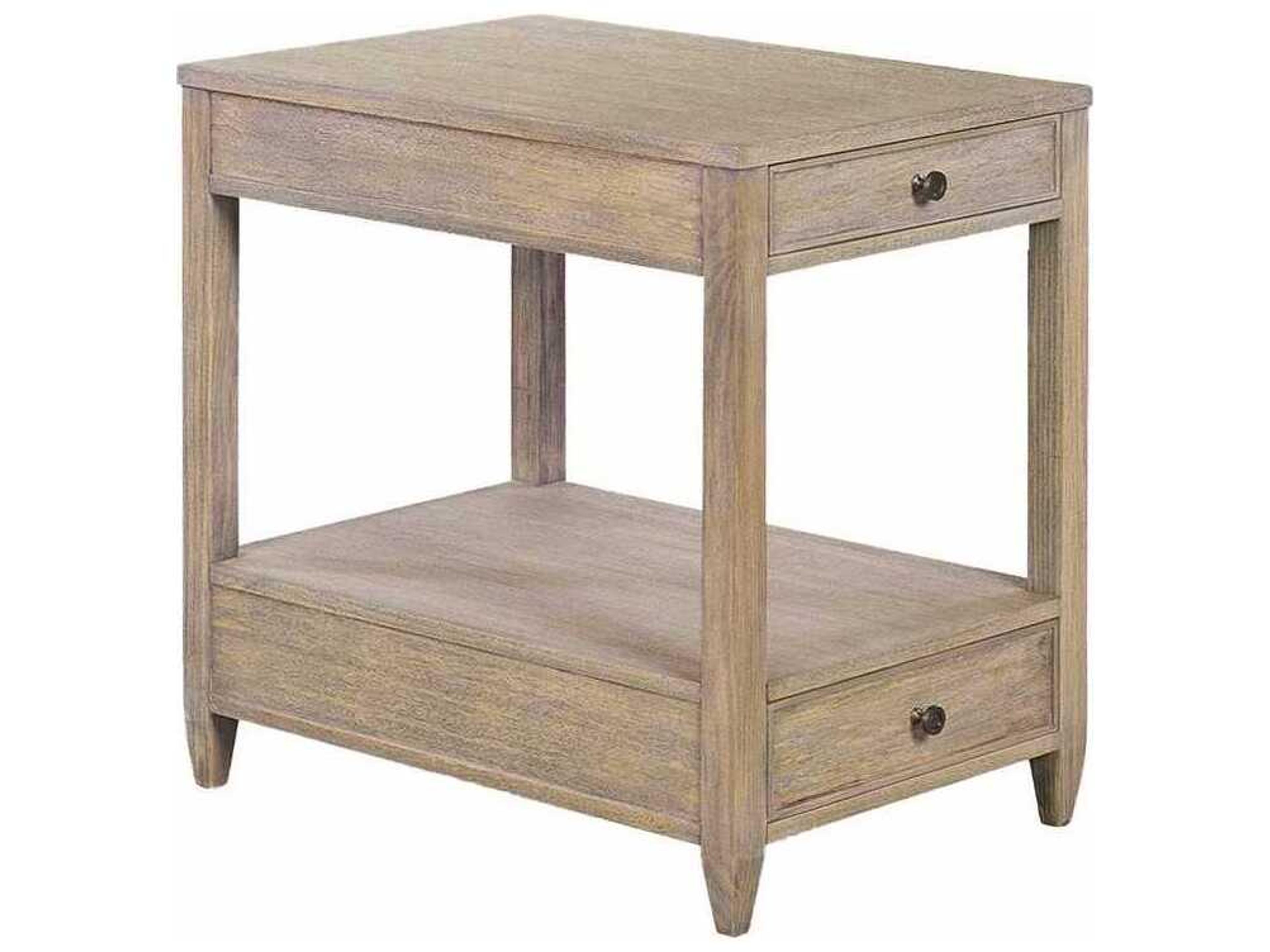 Weston Rectangular Wood Rabbit End Table