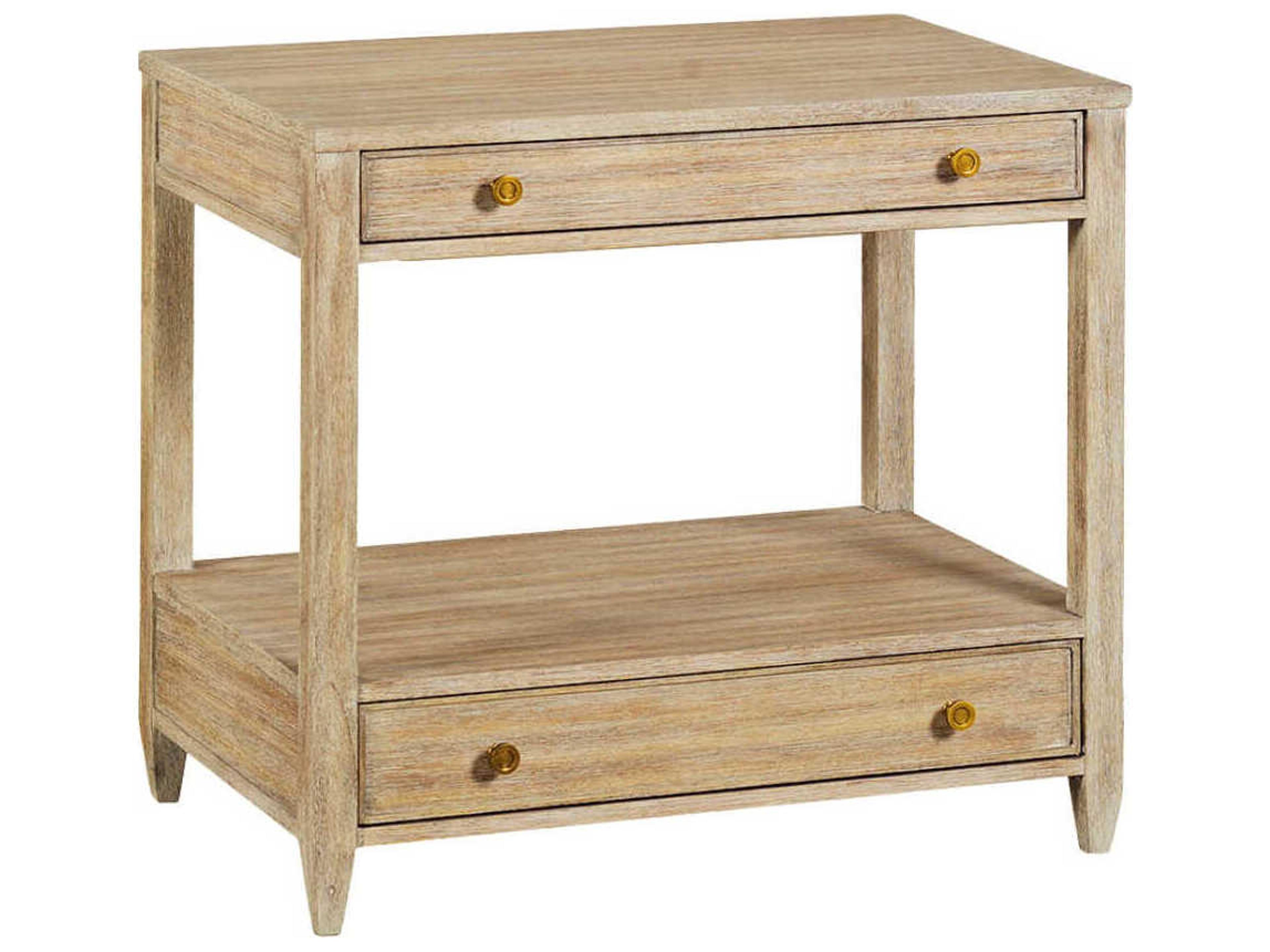 Westone Rectangular Wood Weathered End Table
