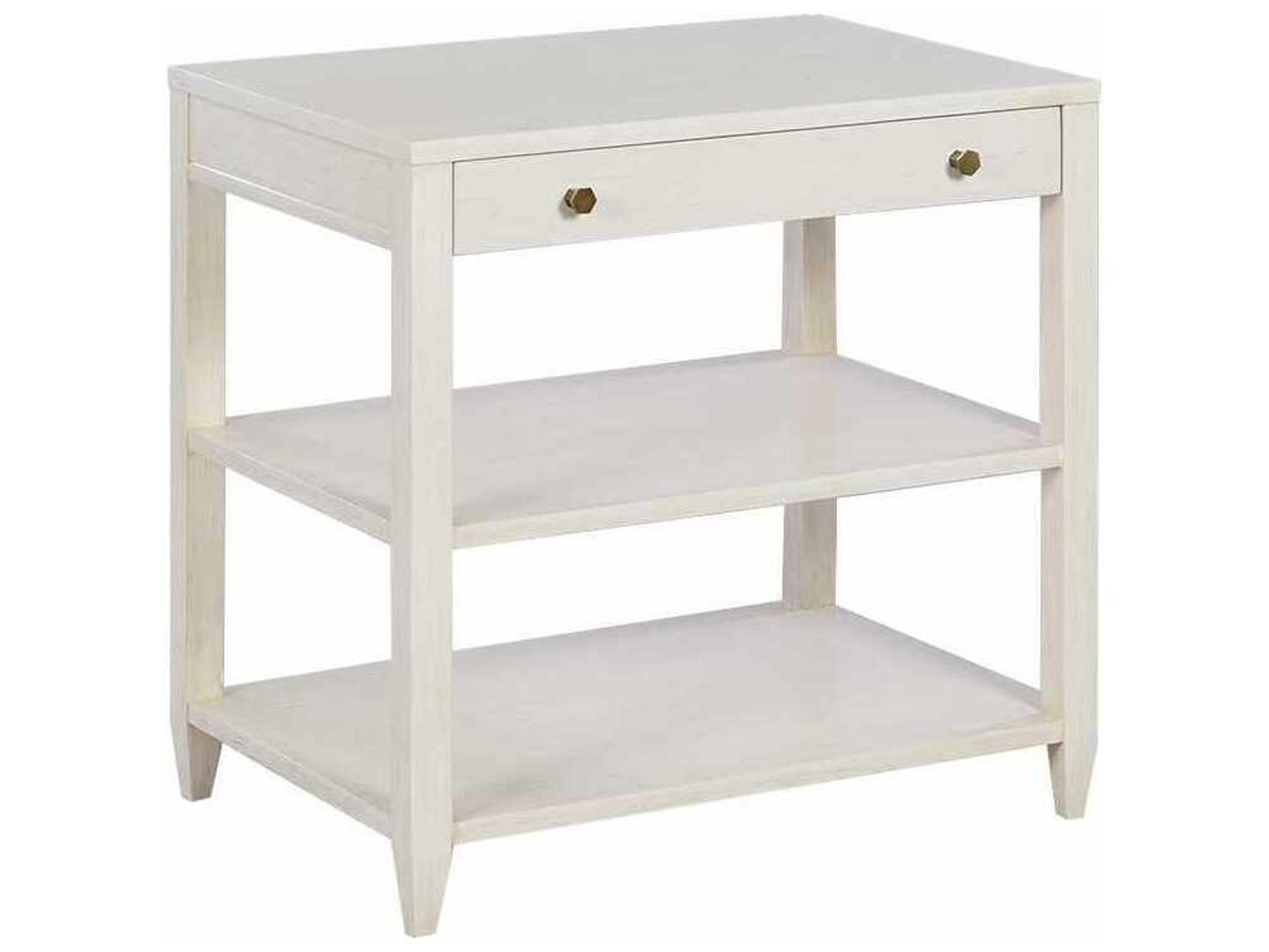 Wallace Rectangular Wood Drift End Table
