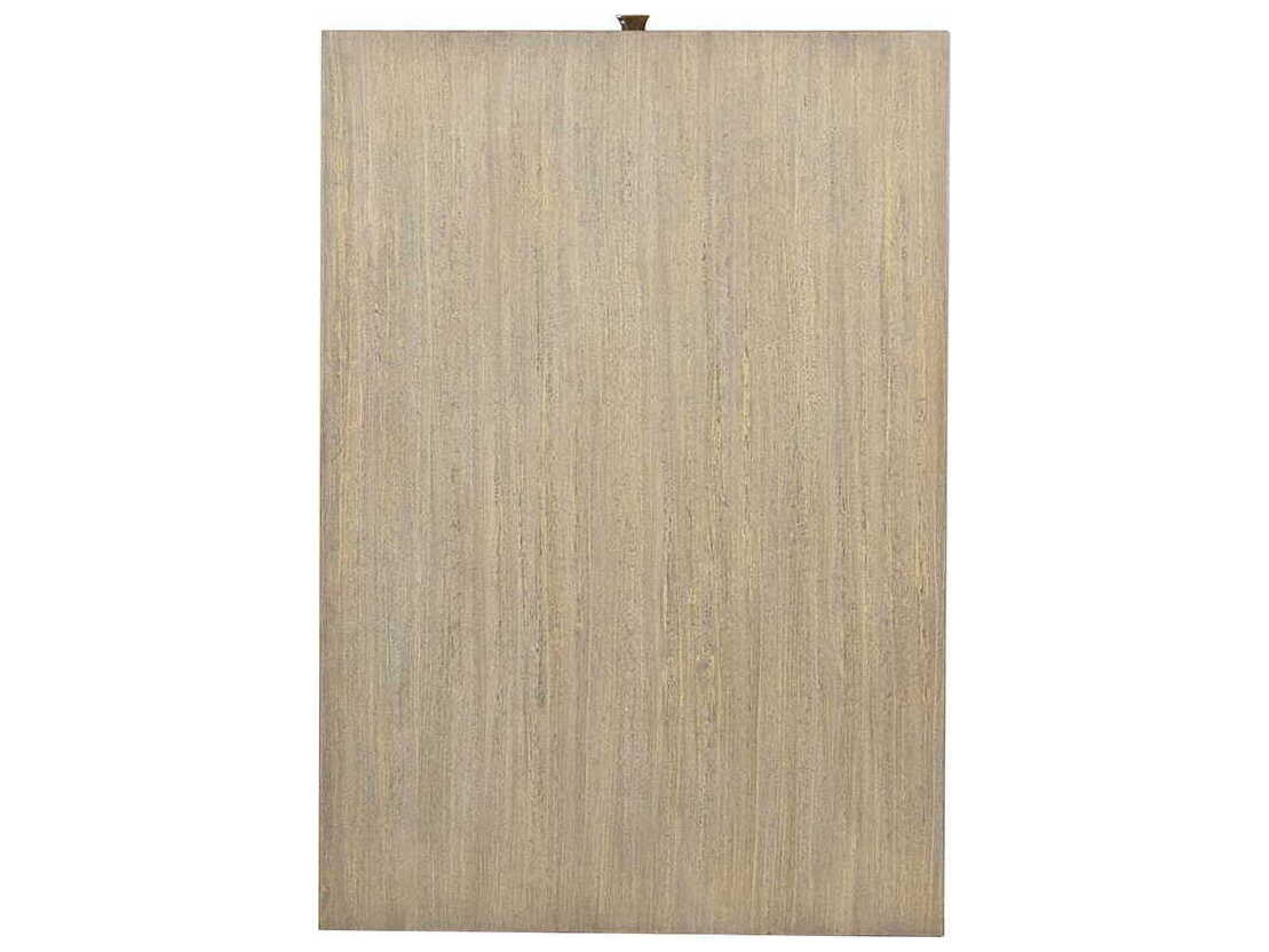 Oliver Home Wallace Rectangular Wood Rabbit End Table