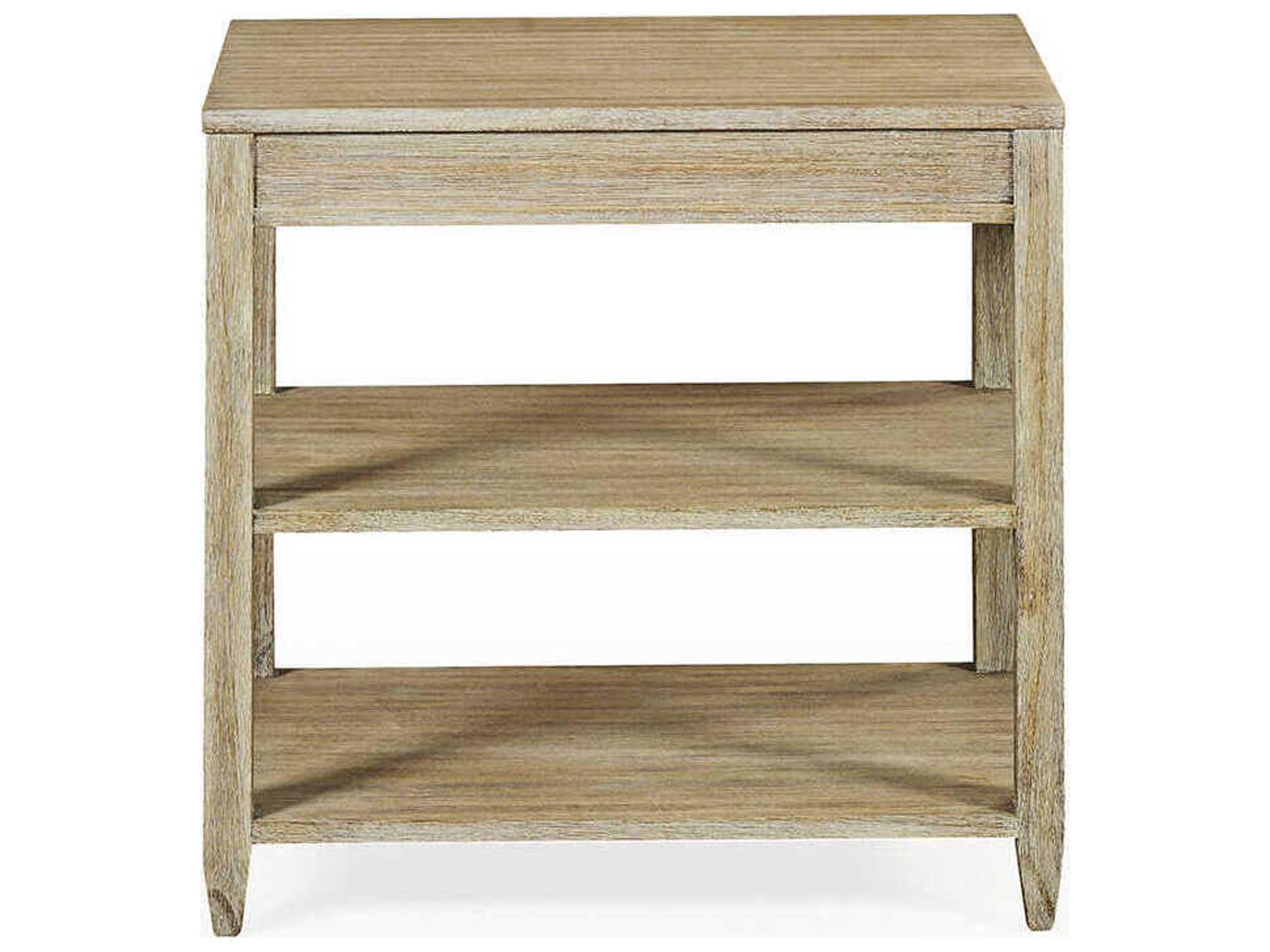 Oliver Home Wallace Rectangular Wood Weathered End Table